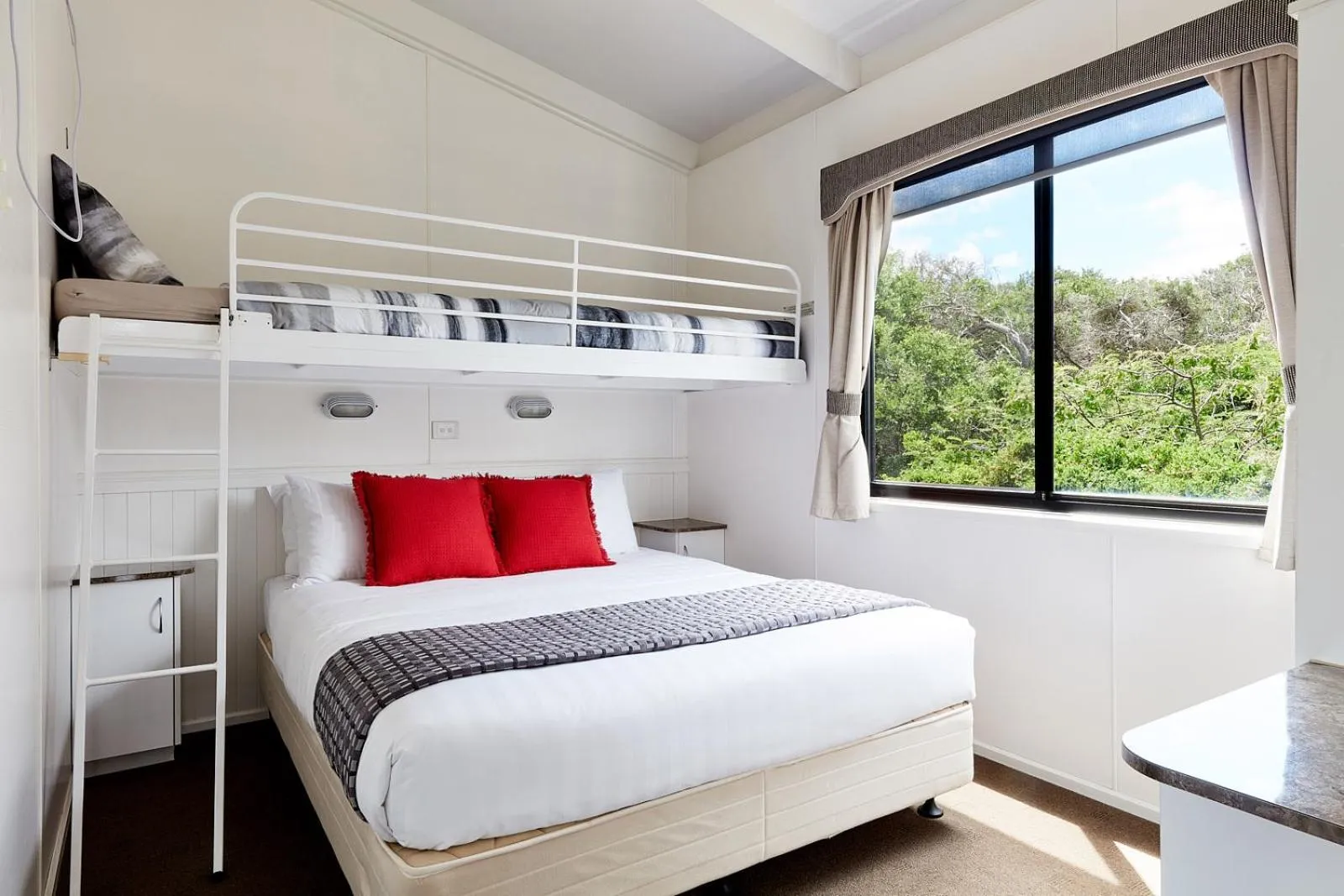 Bed in Torquay Foreshore Caravan Park