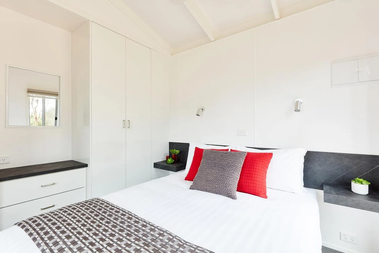 Bed in Torquay Foreshore Caravan Park