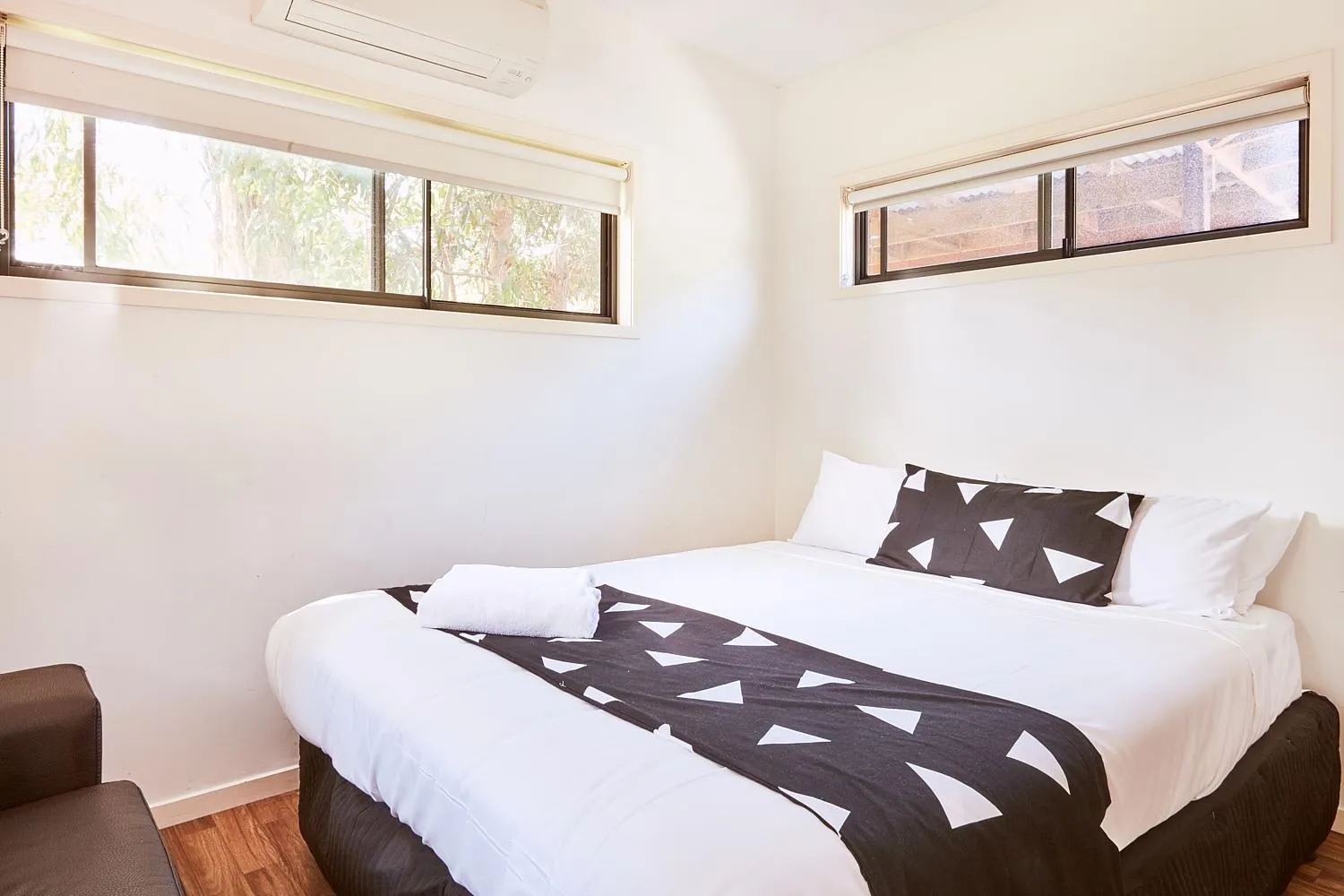 Bed in Lorne Foreshore Caravan Park