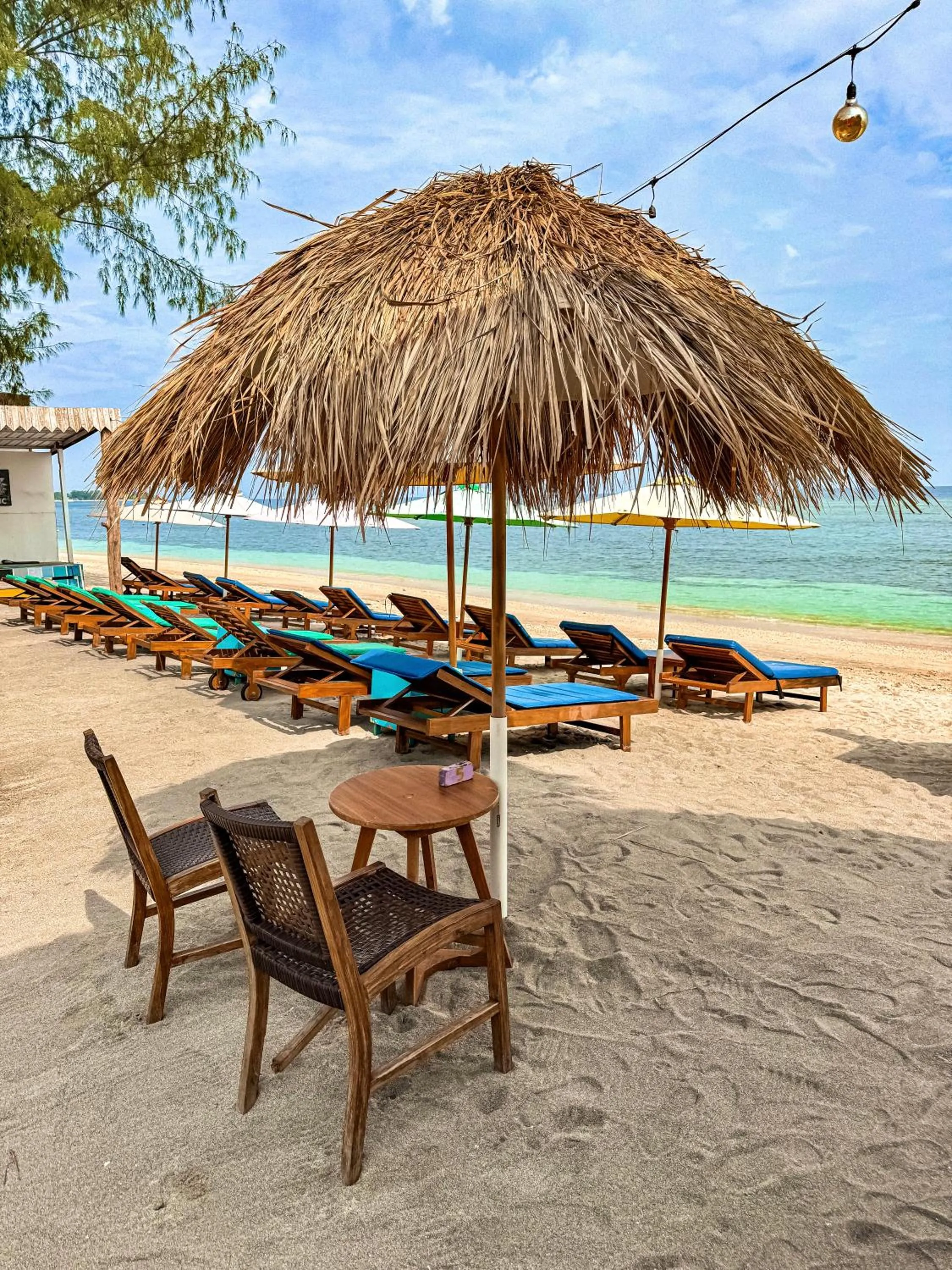 Beach in Pelangi Cottages Gili Air