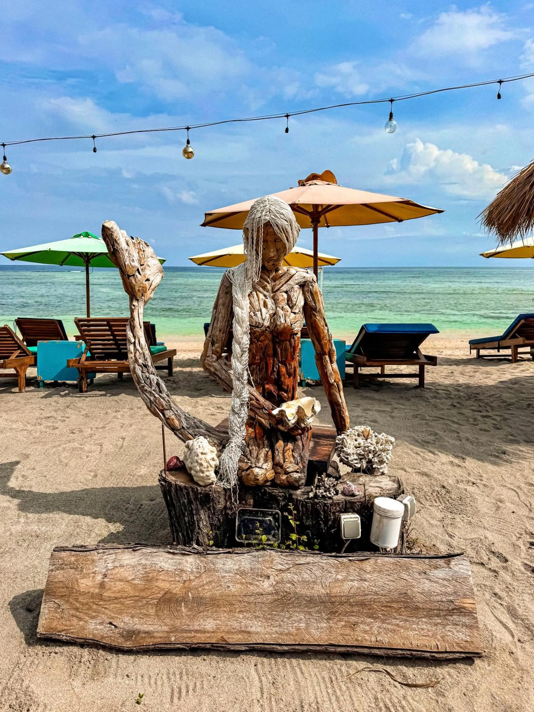 Beach in Pelangi Cottages Gili Air