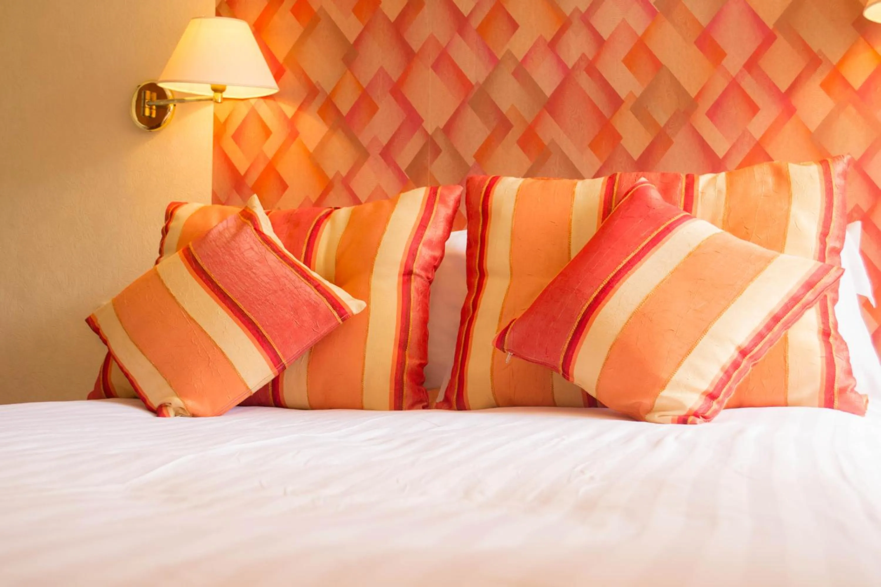 Bed in Hôtel Restaurant Des Remparts