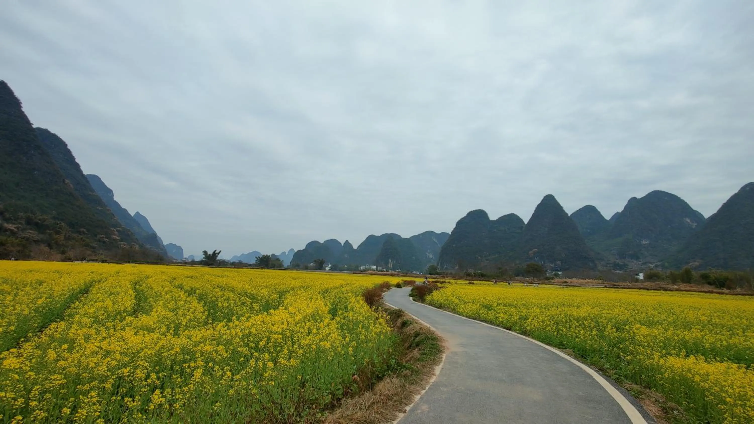 Natural landscape in Yangshuo Tea Cozy--one way Free pick up from airport or TS 4 nights
