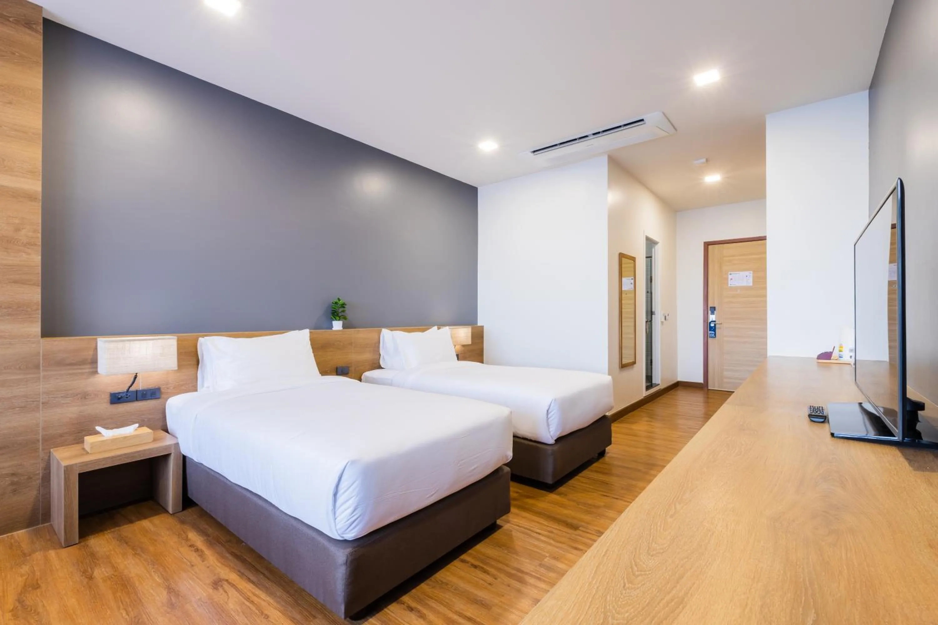 Decorative detail, Bed in Icon Park Hotel, Chiang Mai- SHA Extra Plus