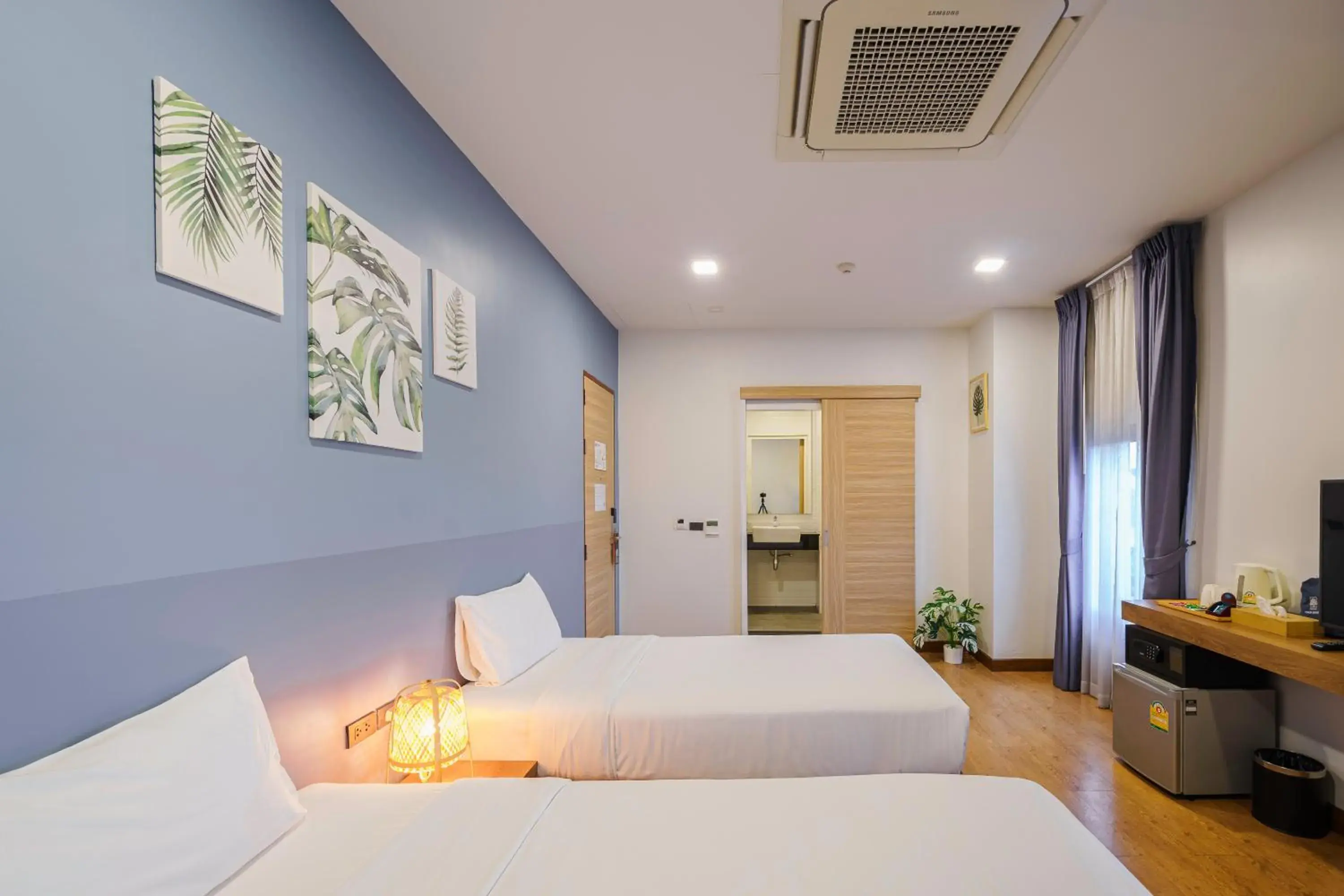 Twin Room in Icon Park Hotel, Chiang Mai- SHA Extra Plus Twin Room in Icon Park Hotel, Chiang Mai- SHA Extra Plus