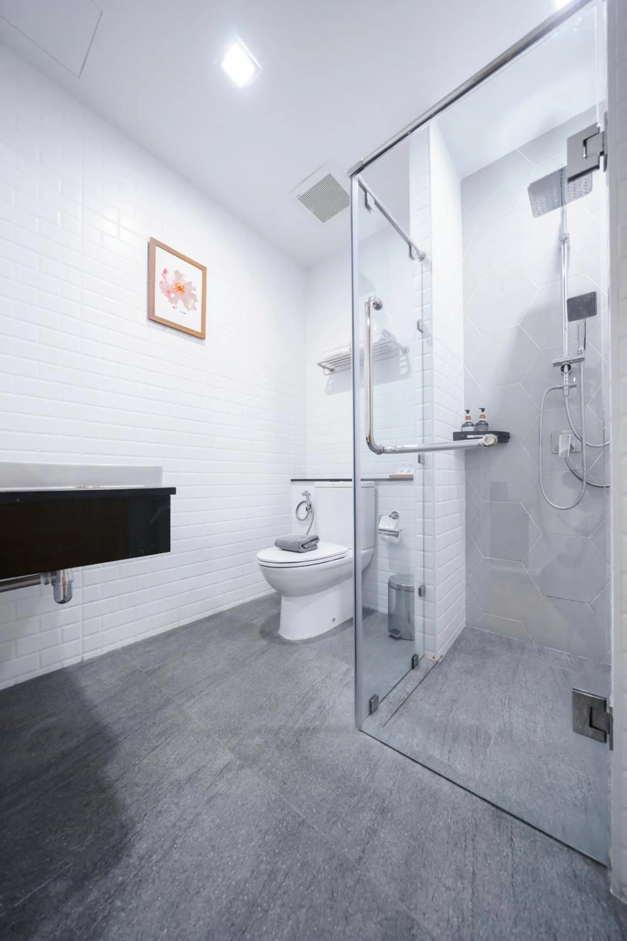 Shower in Icon Park Hotel, Chiang Mai- SHA Extra Plus