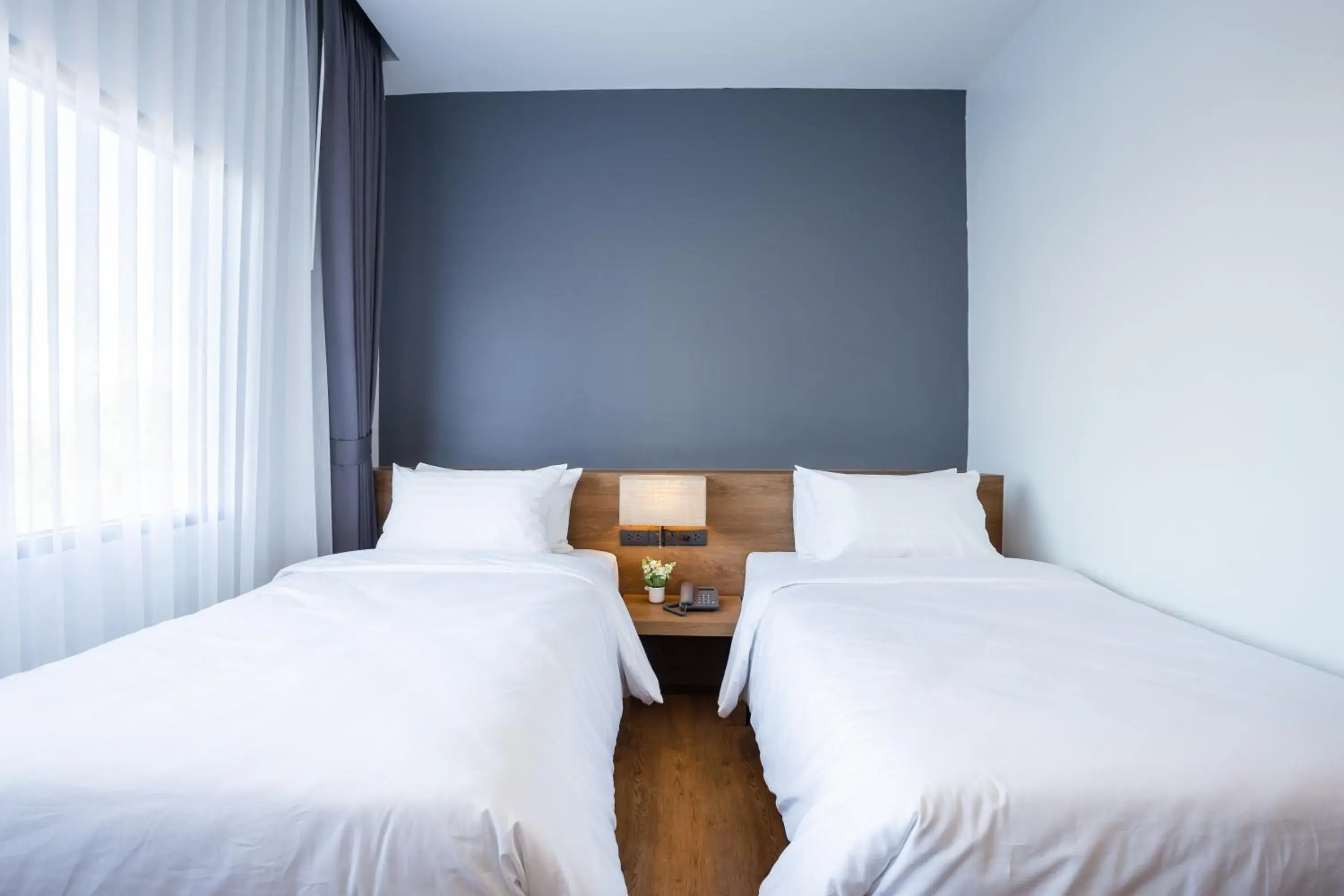 Deluxe Twin Room in Icon Park Hotel, Chiang Mai- SHA Extra Plus Deluxe Twin Room in Icon Park Hotel, Chiang Mai- SHA Extra Plus