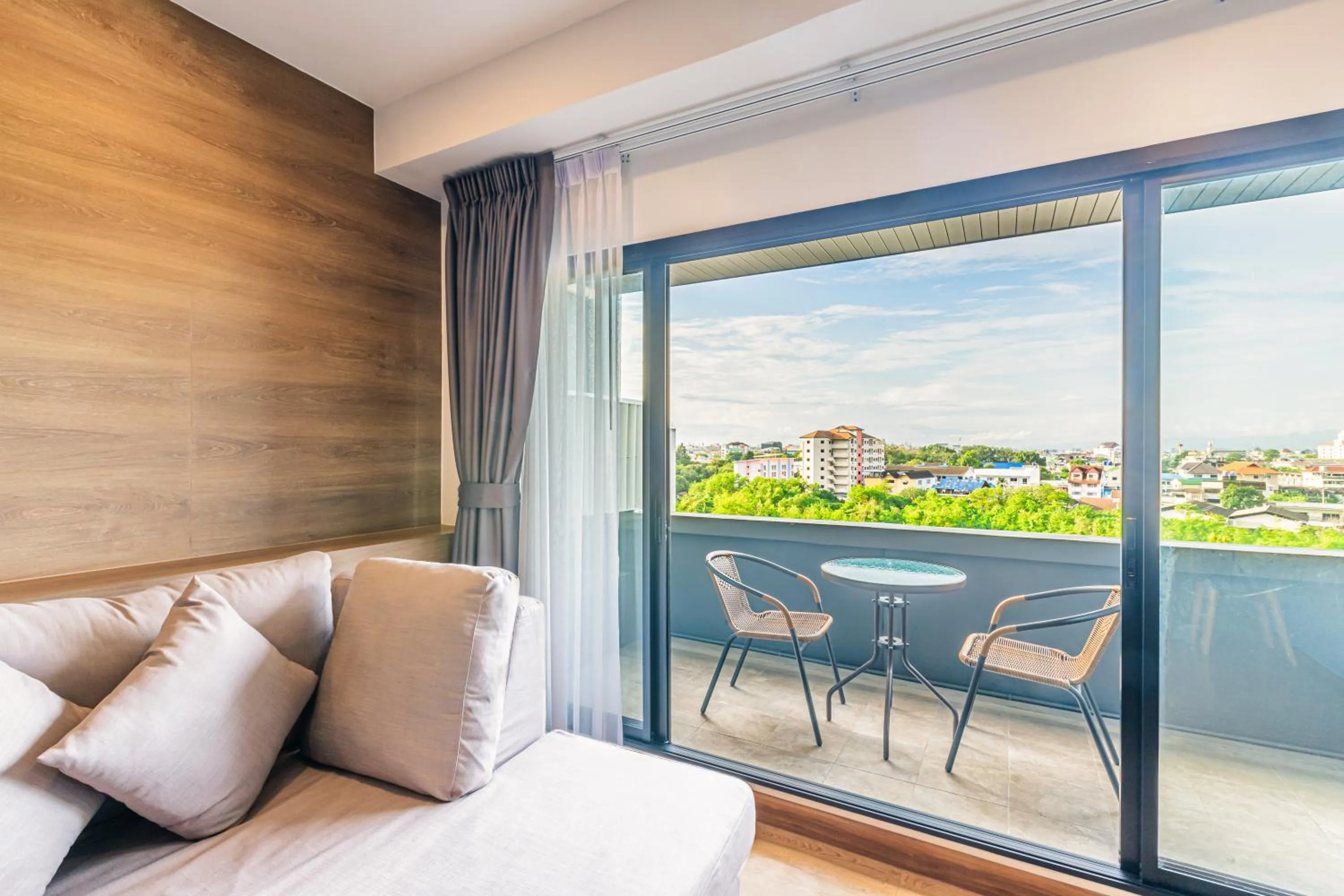 Balcony/Terrace in Icon Park Hotel, Chiang Mai- SHA Extra Plus