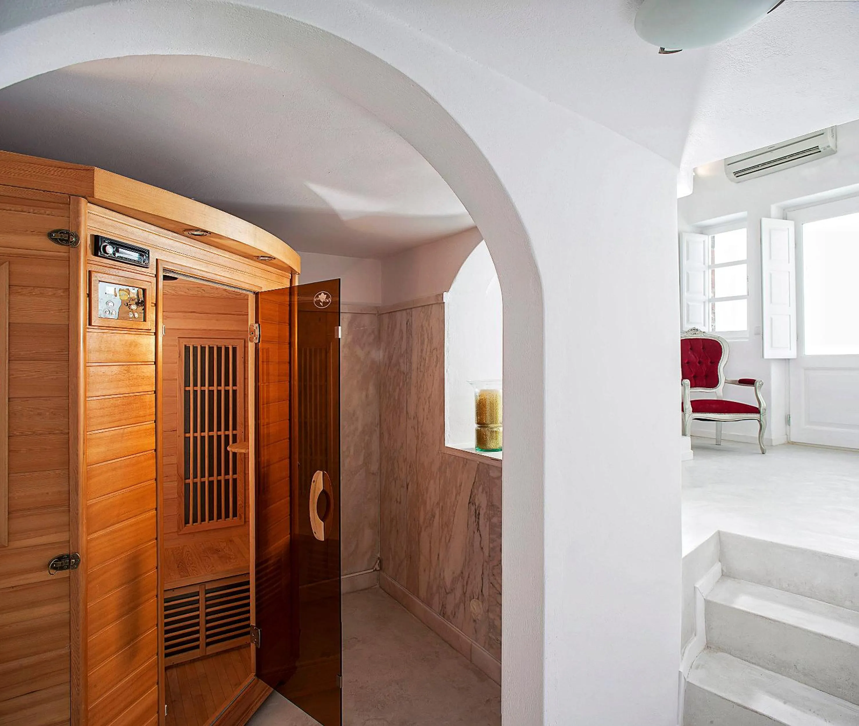 Spa and wellness centre/facilities in Above Blue Suites