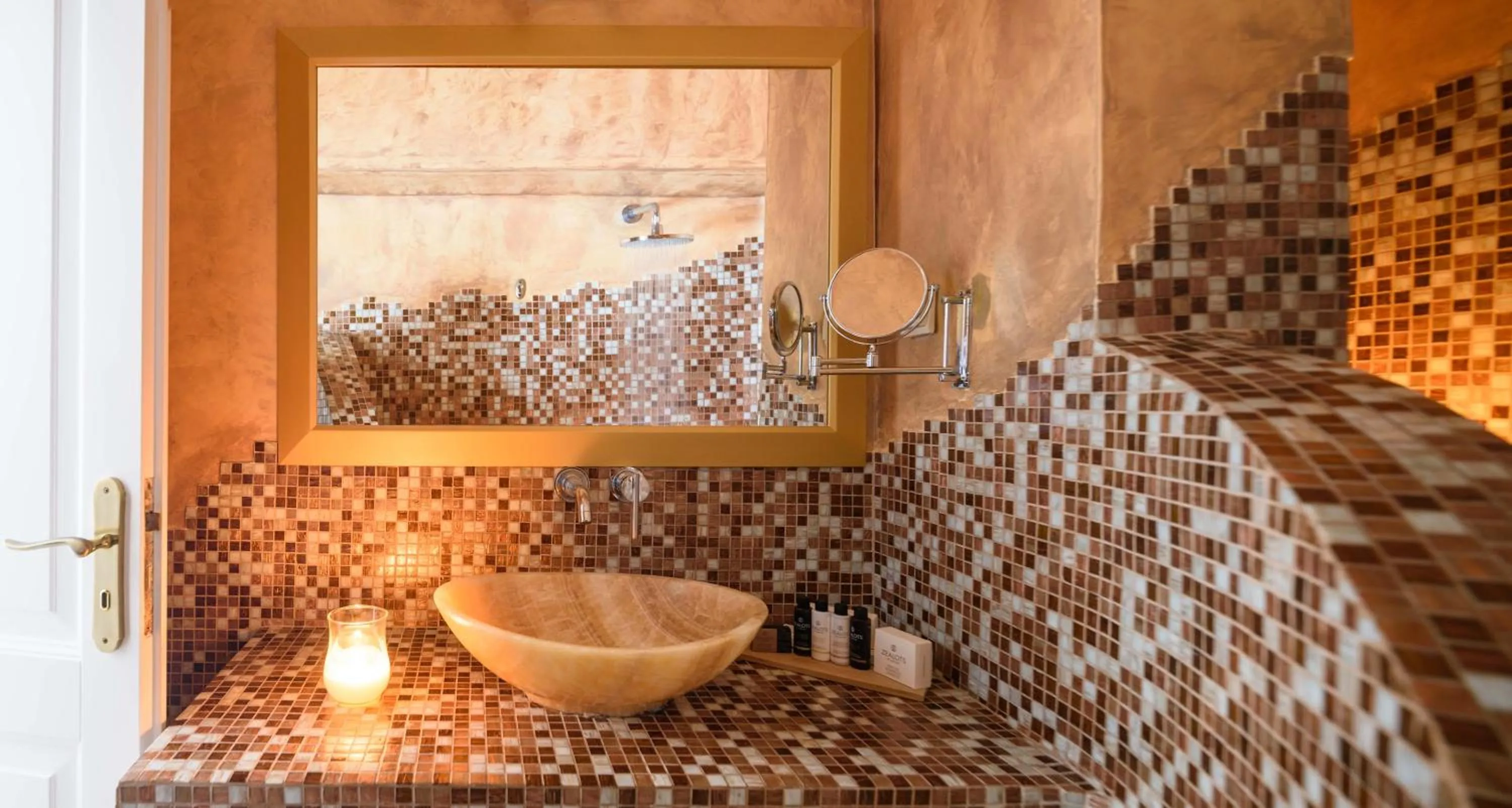 Bathroom in Above Blue Suites