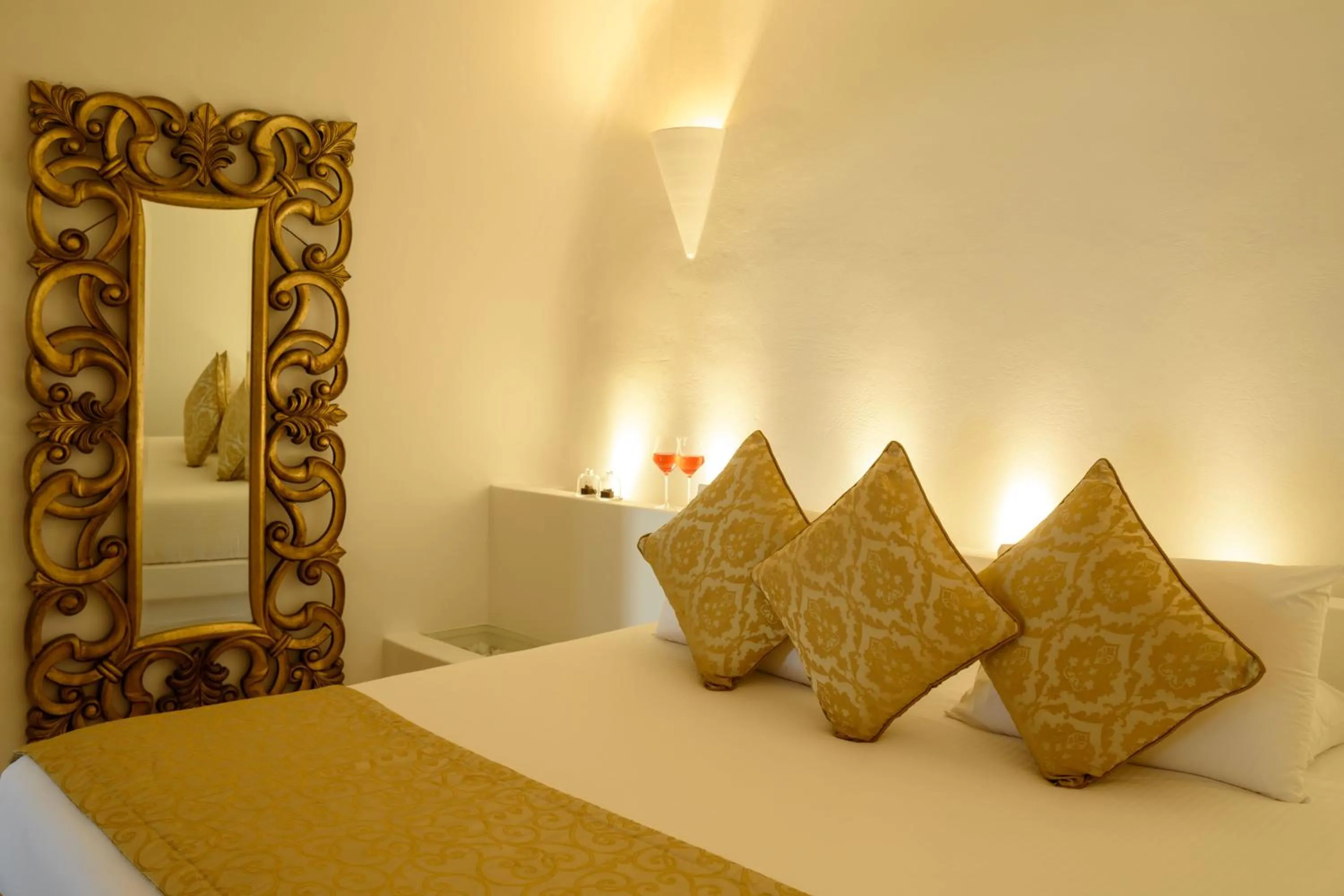 Bed in Above Blue Suites