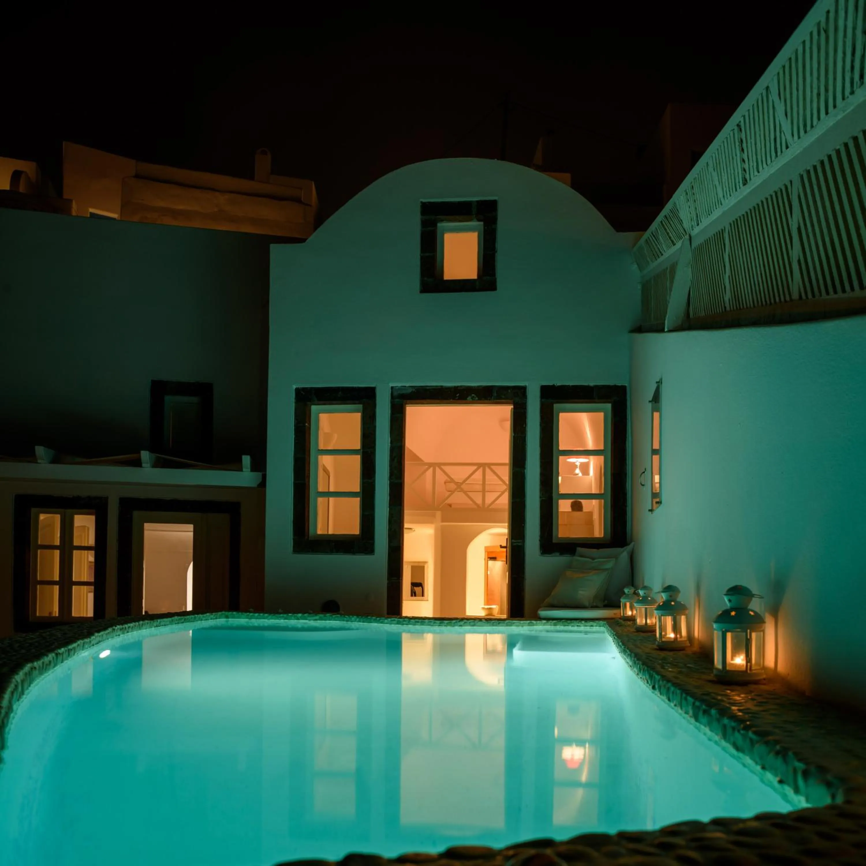 Swimming pool in Above Blue Suites