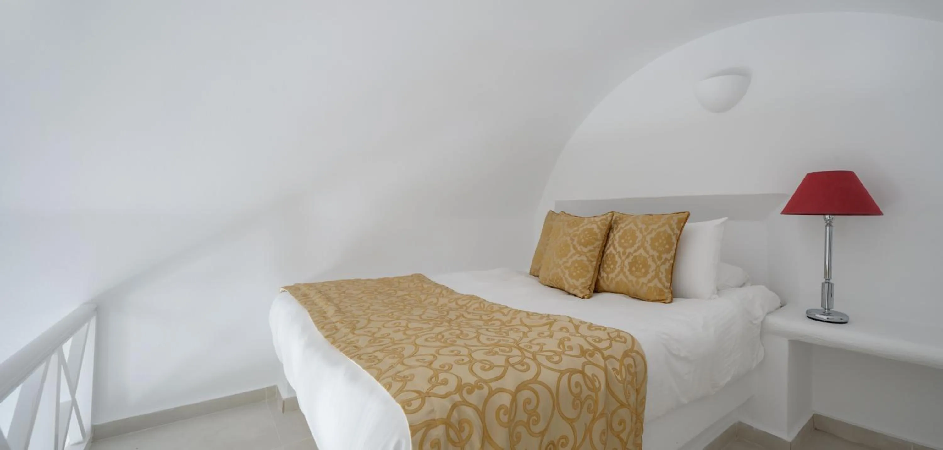 Bed in Above Blue Suites