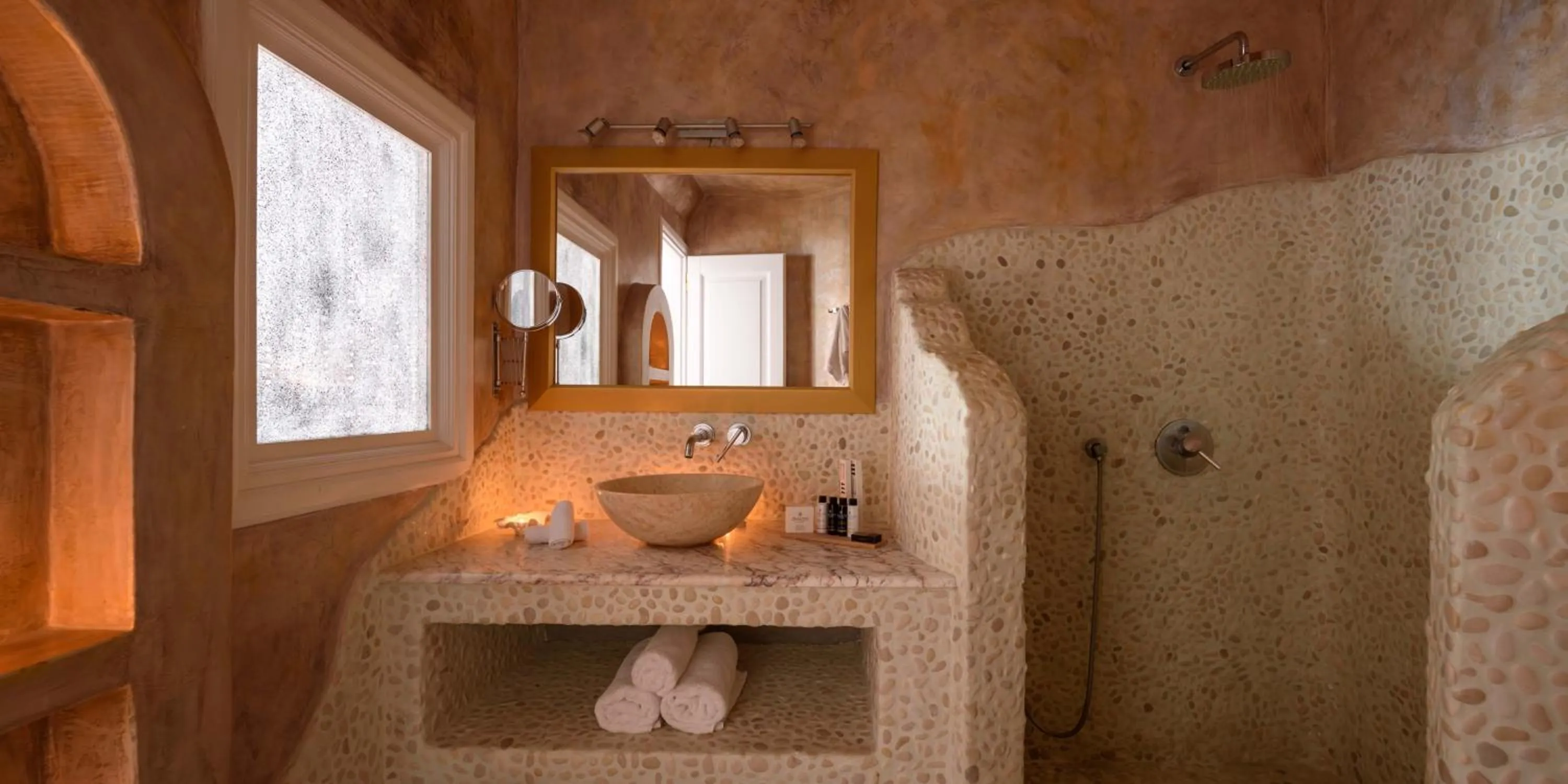 Bathroom in Above Blue Suites