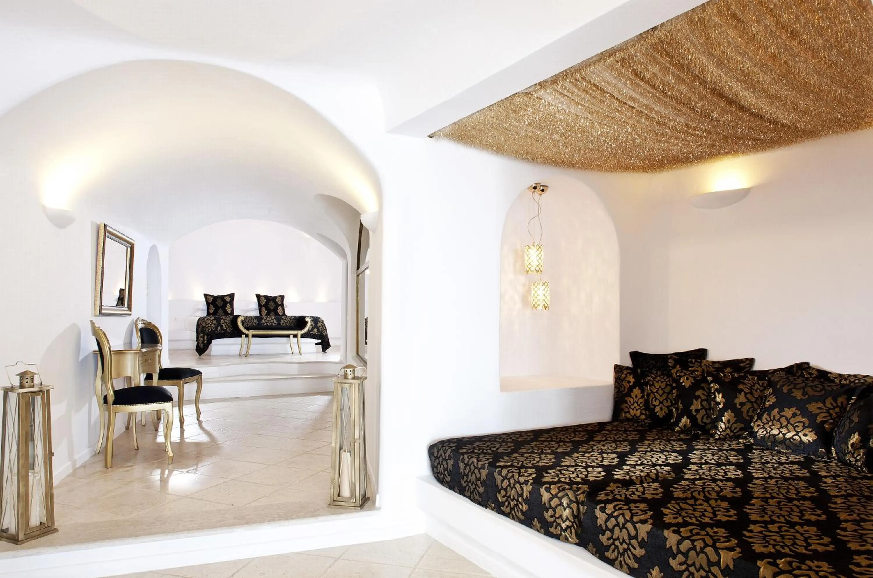 Bed in Above Blue Suites