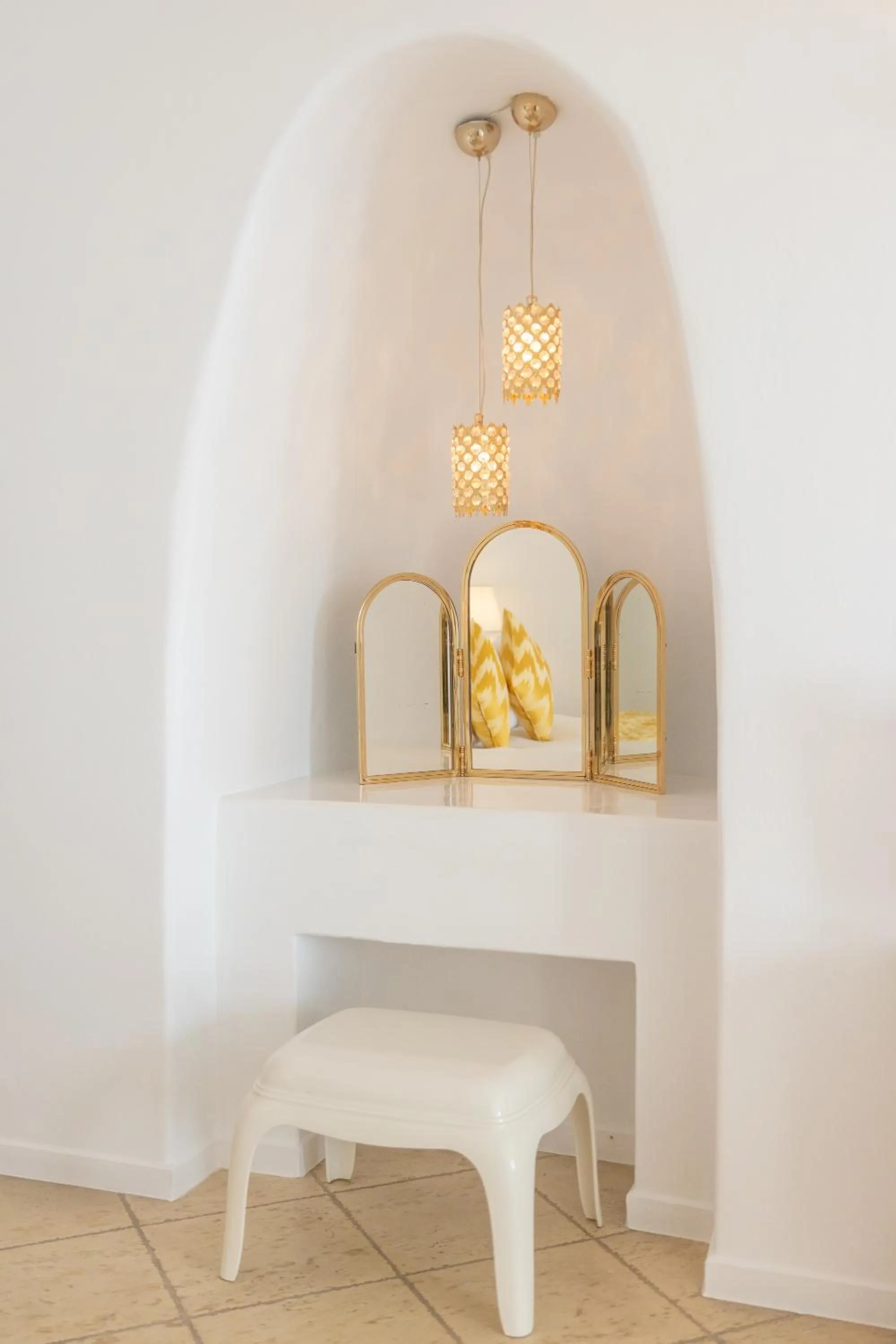 Decorative detail in Above Blue Suites