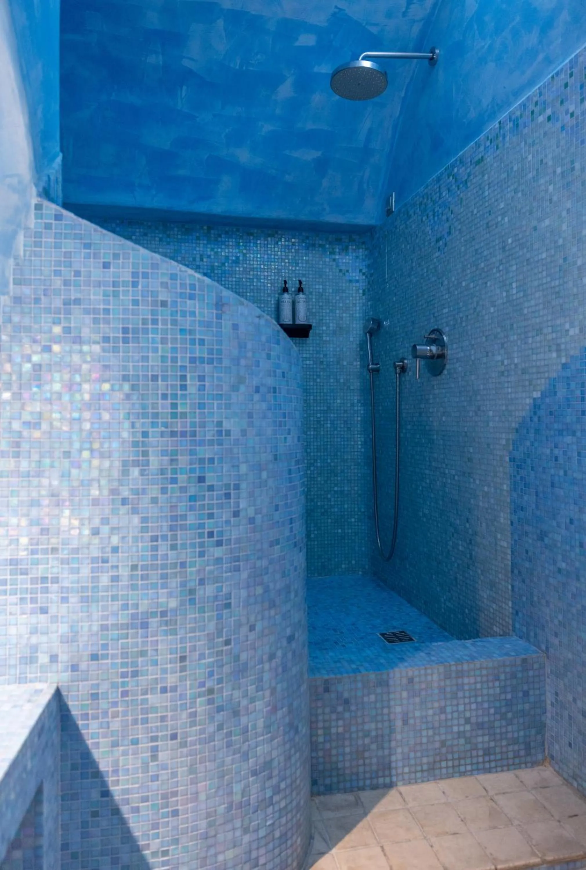 Bedroom in Above Blue Suites