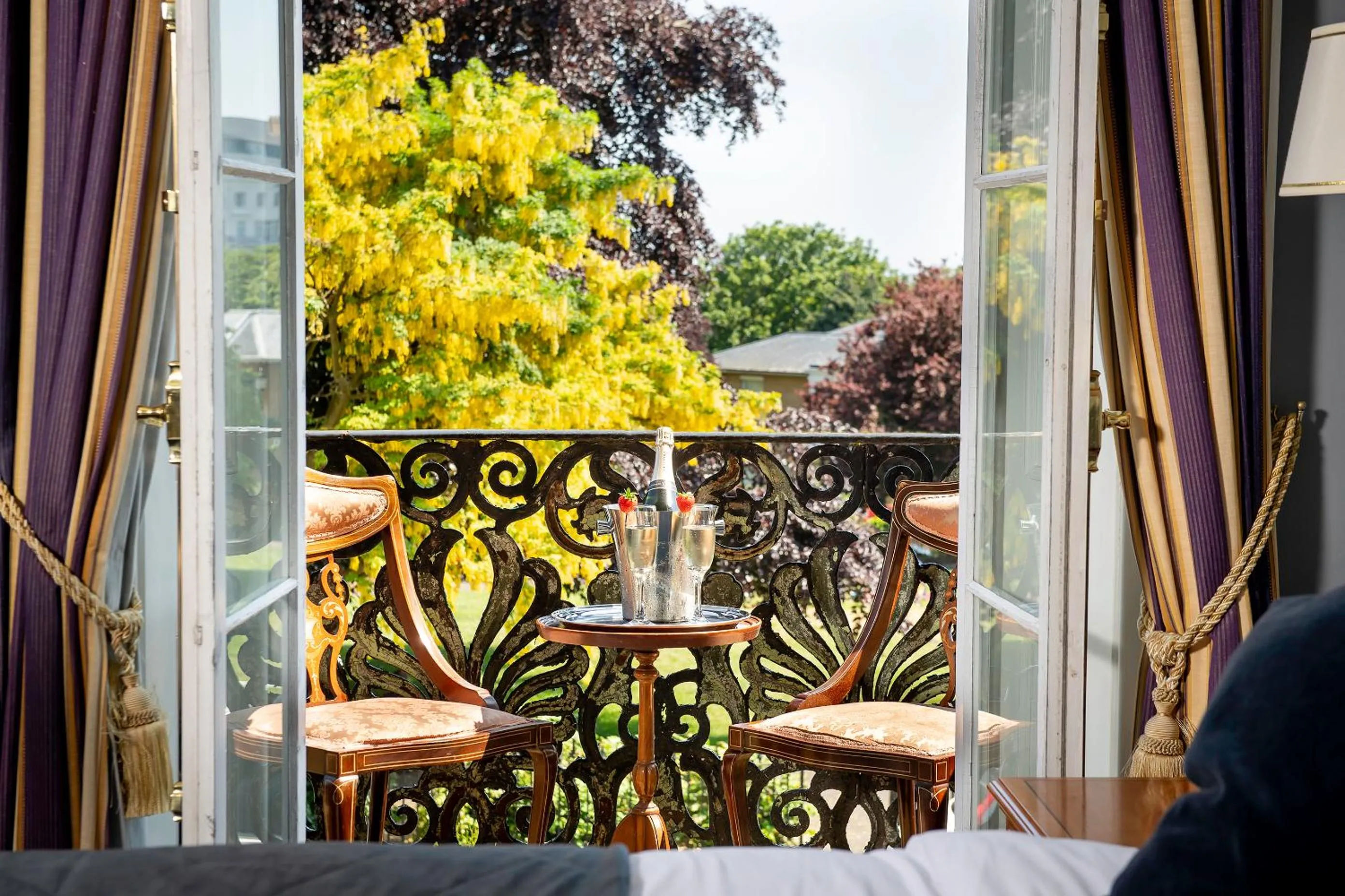Balcony/Terrace in The Central Hotel