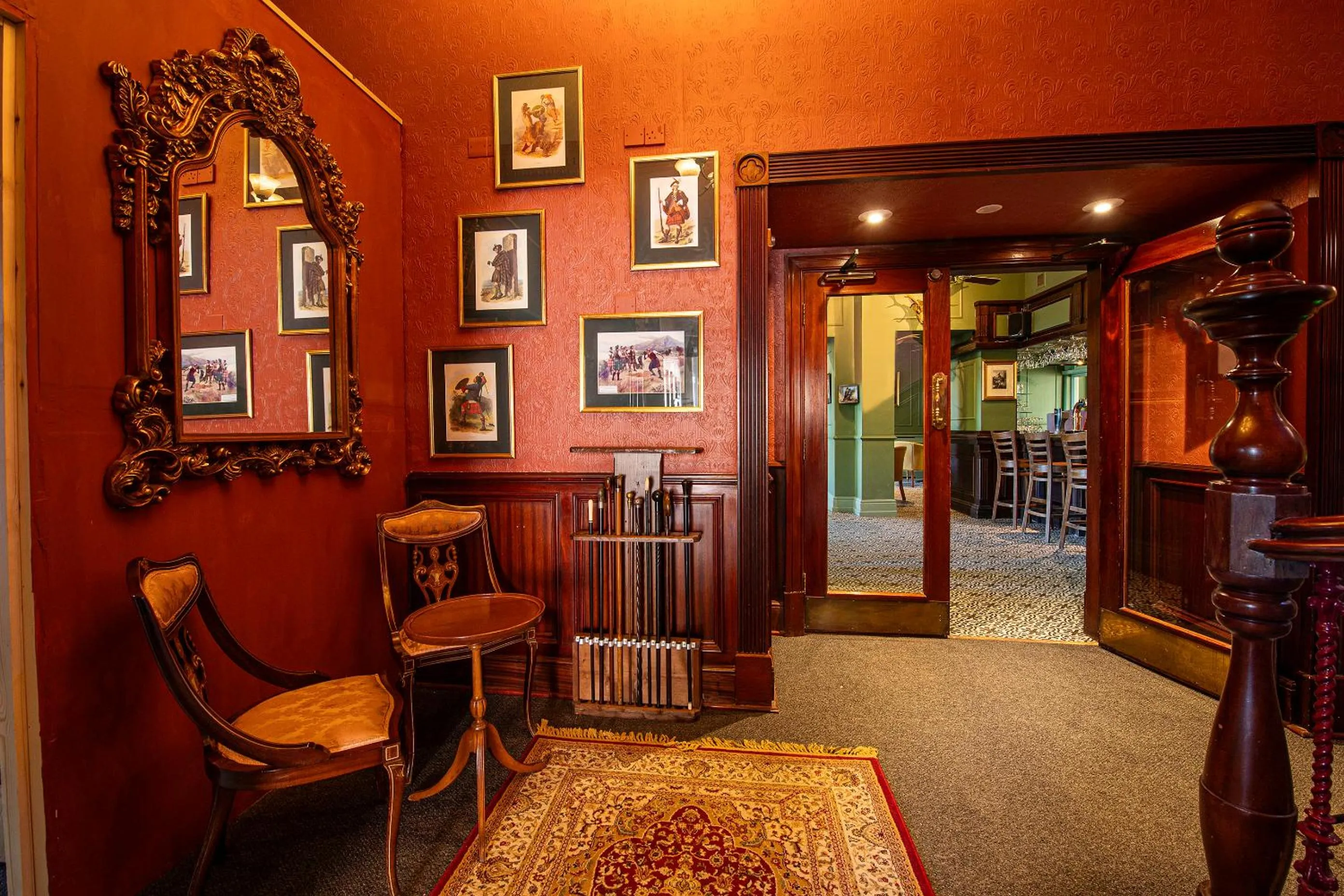 Facade/entrance in The Central Hotel