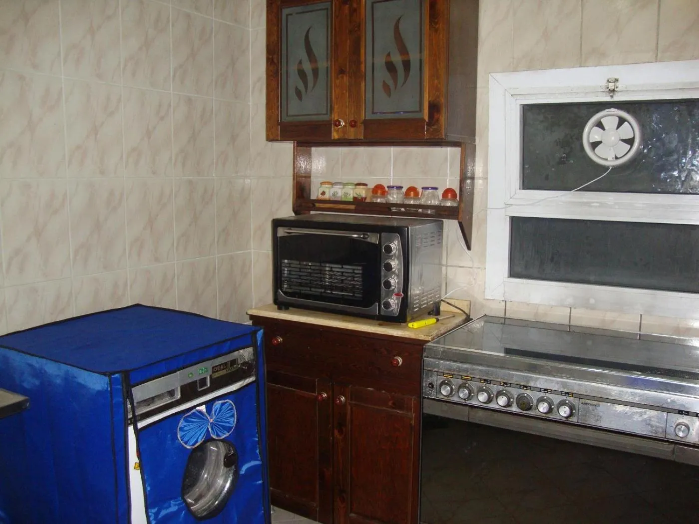 Kitchen or kitchenette in Luxury Villa Panorama Beach