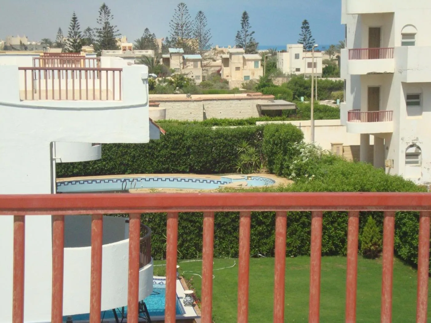 Garden view in Luxury Villa Panorama Beach