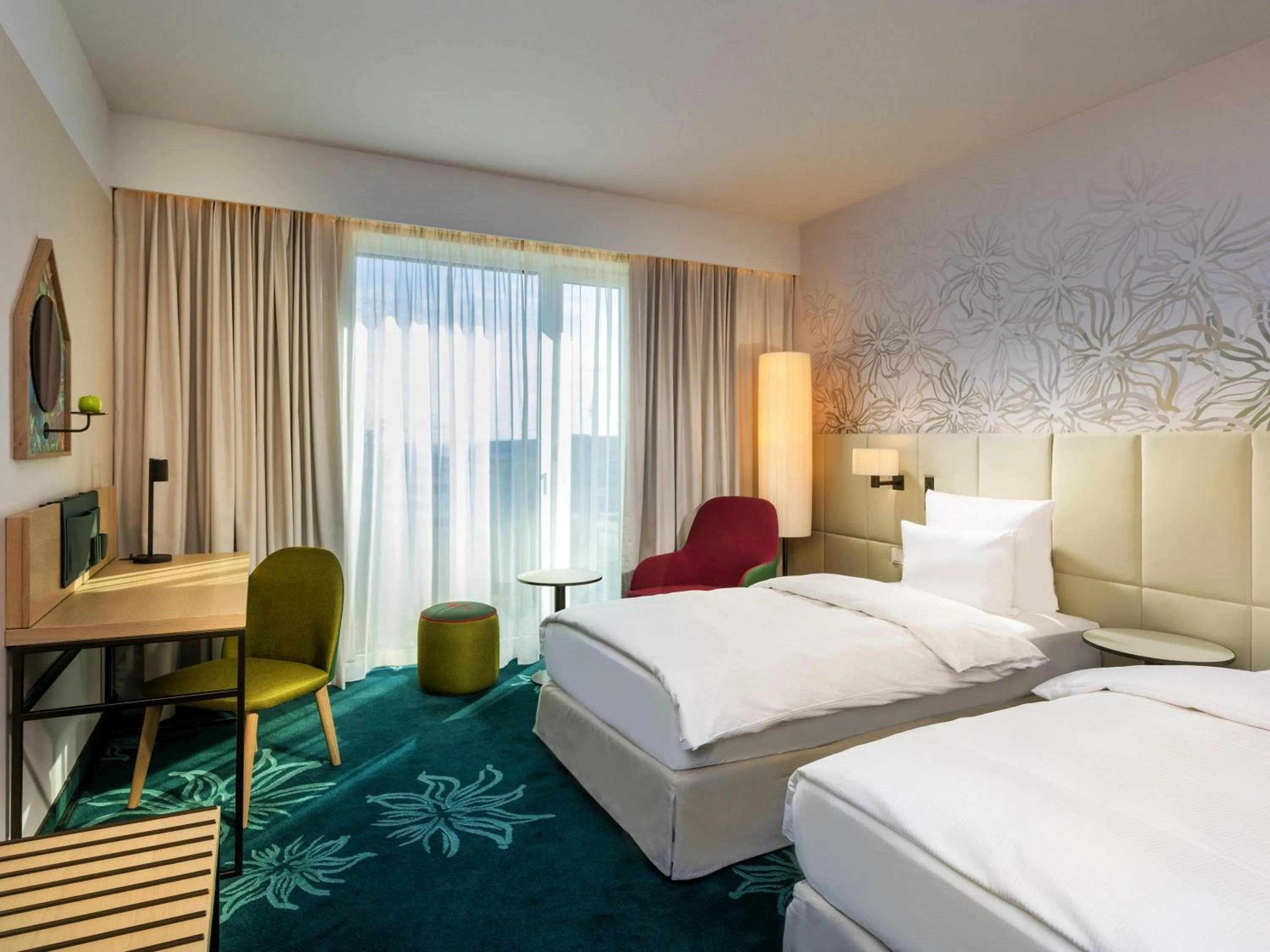 Bedroom, Bed in Mövenpick Hotel Stuttgart Messe & Congress