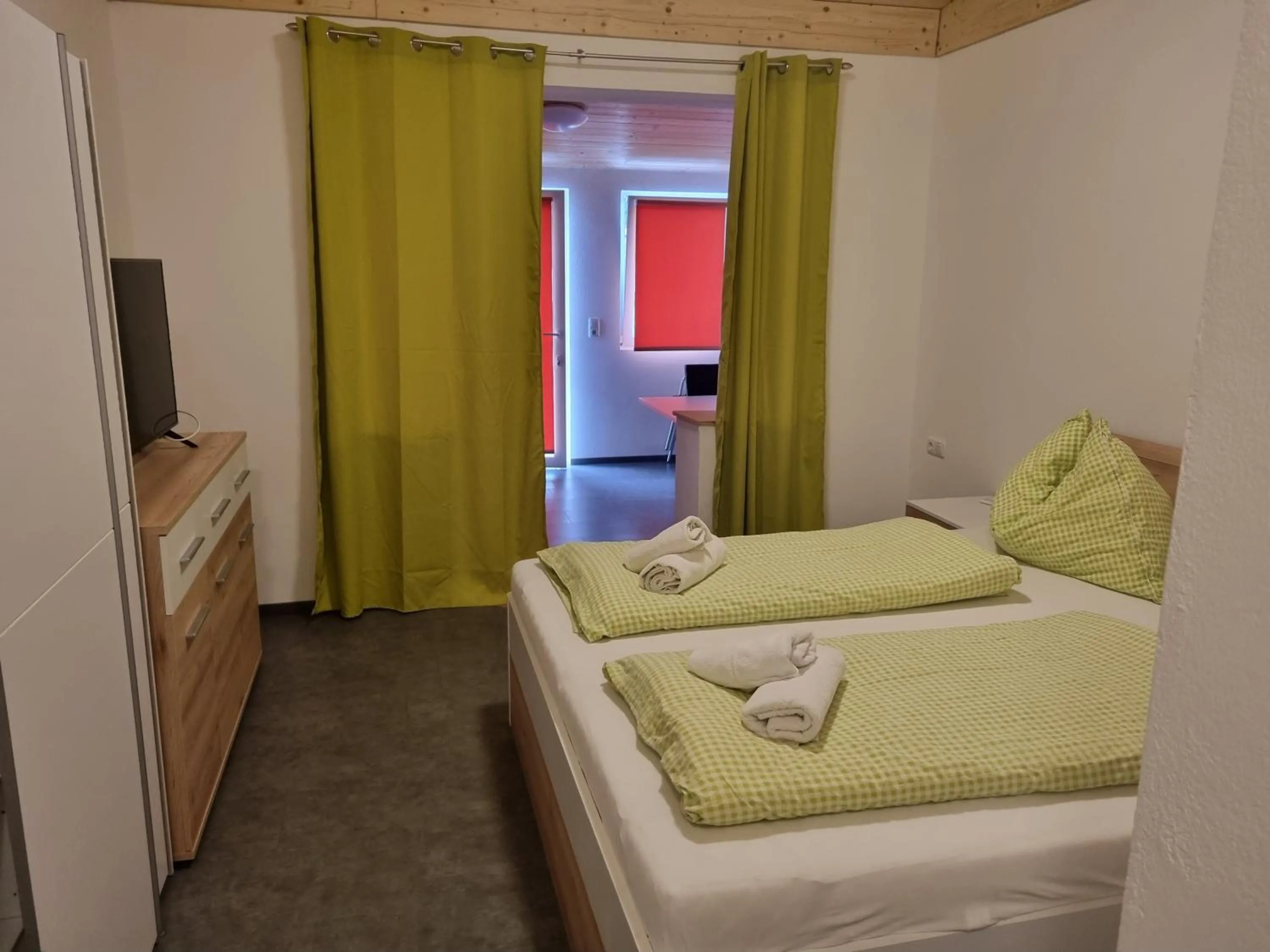 Bedroom, Bed in Appartementhotel Rutar Lido