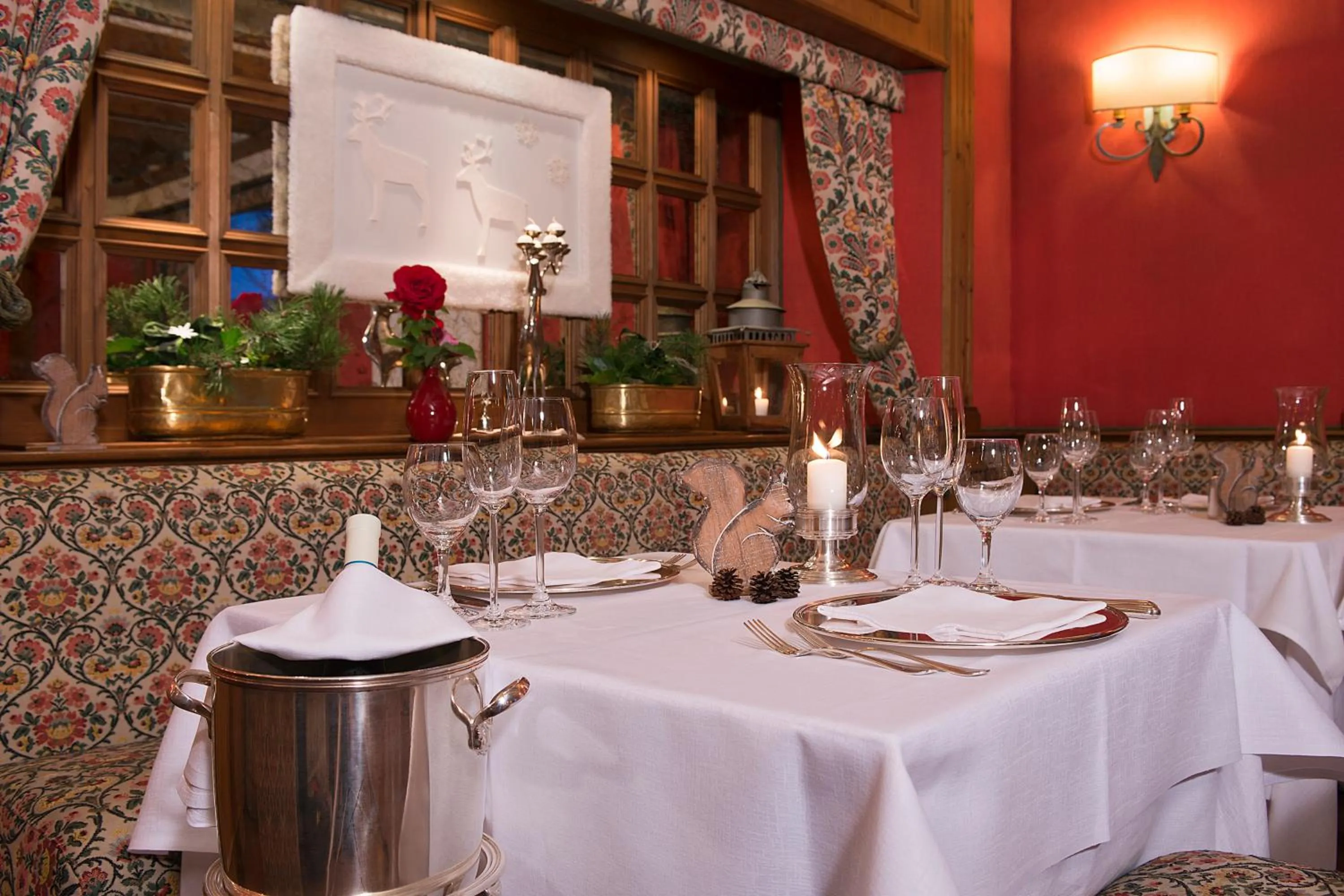 Dinner in Boutique Hotel Villa Blu Cortina D'Ampezzo