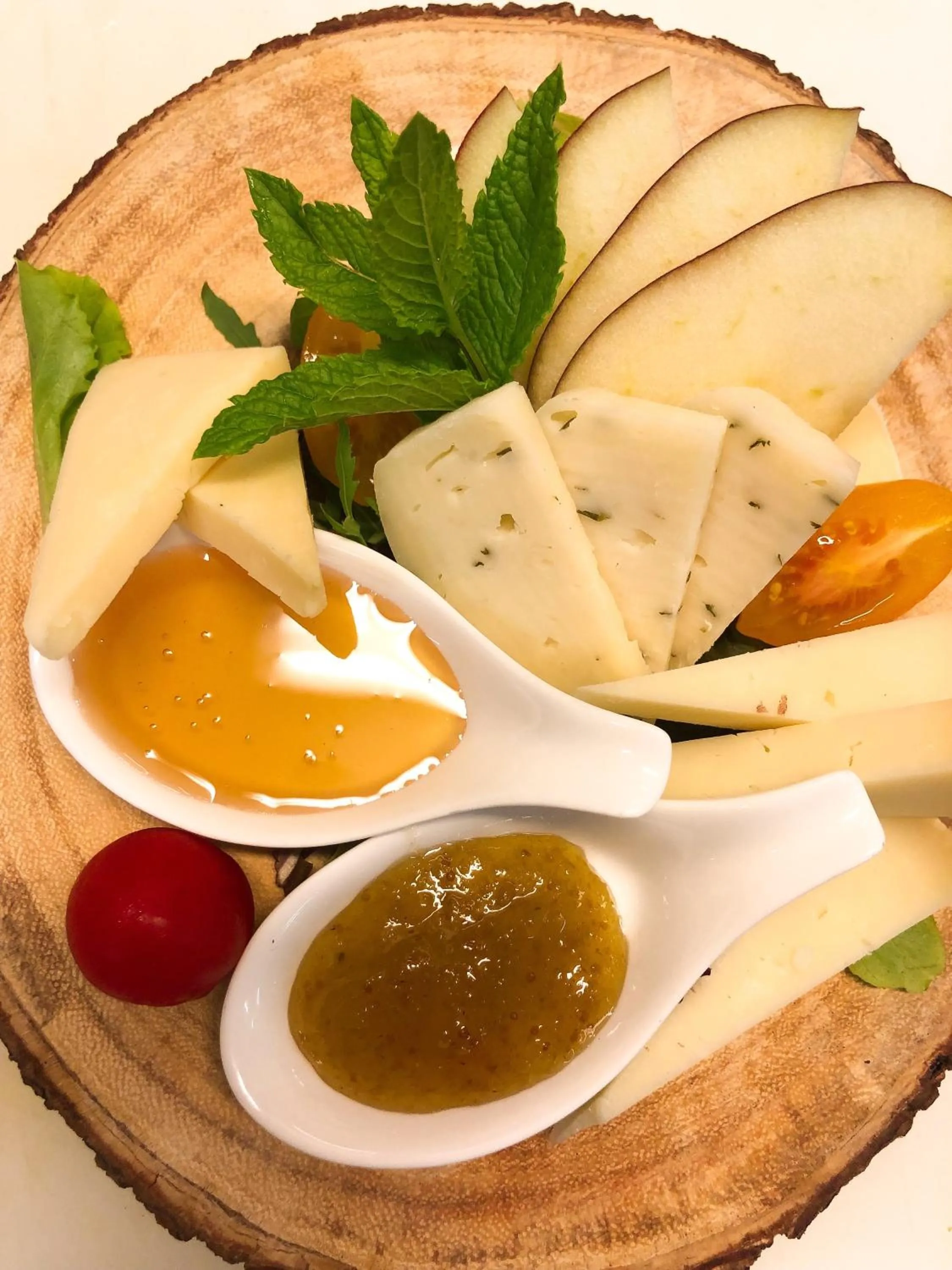 Food close-up in Boutique Hotel Villa Blu Cortina D'Ampezzo