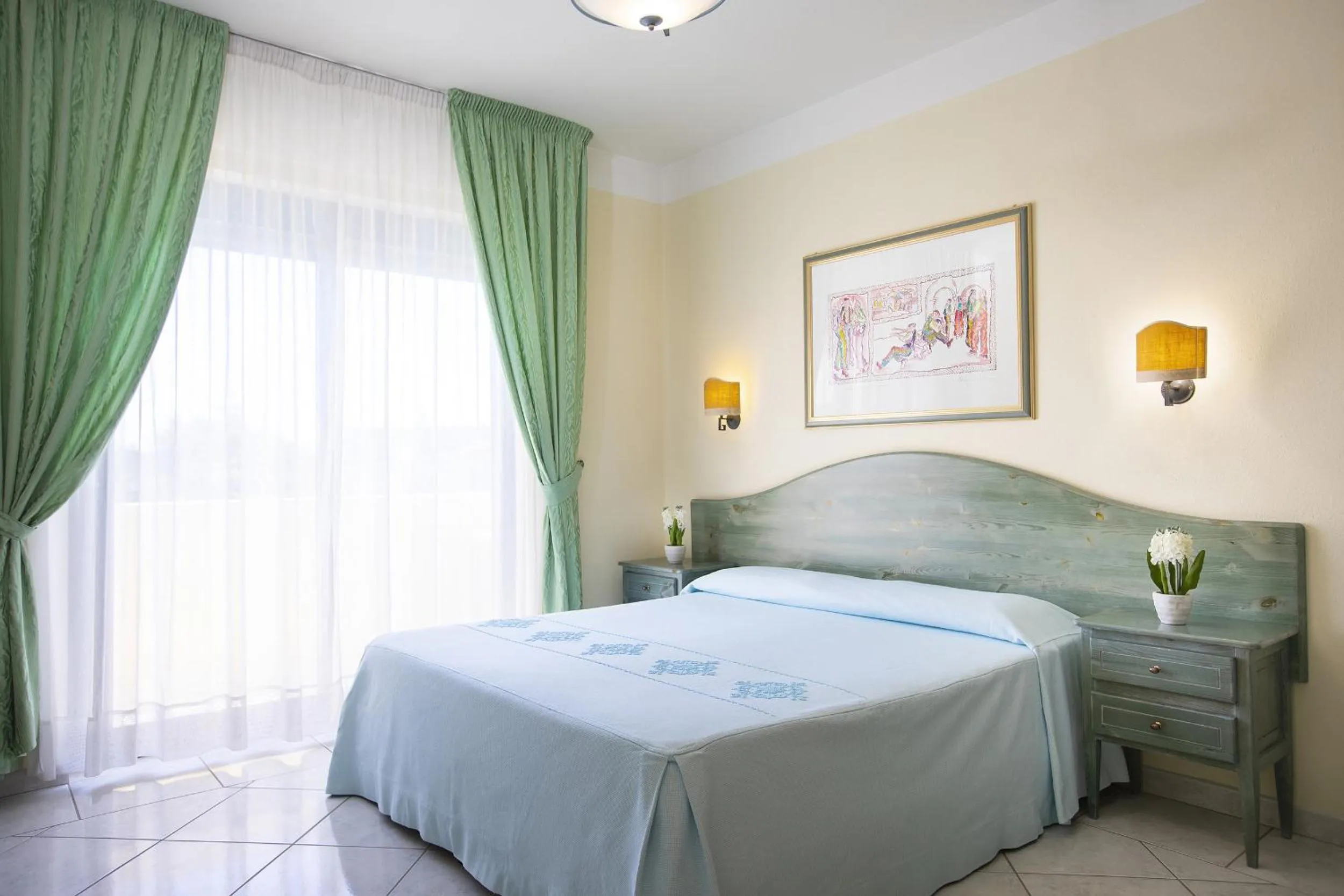 Bedroom, Bed in Hotel Maria Rosaria