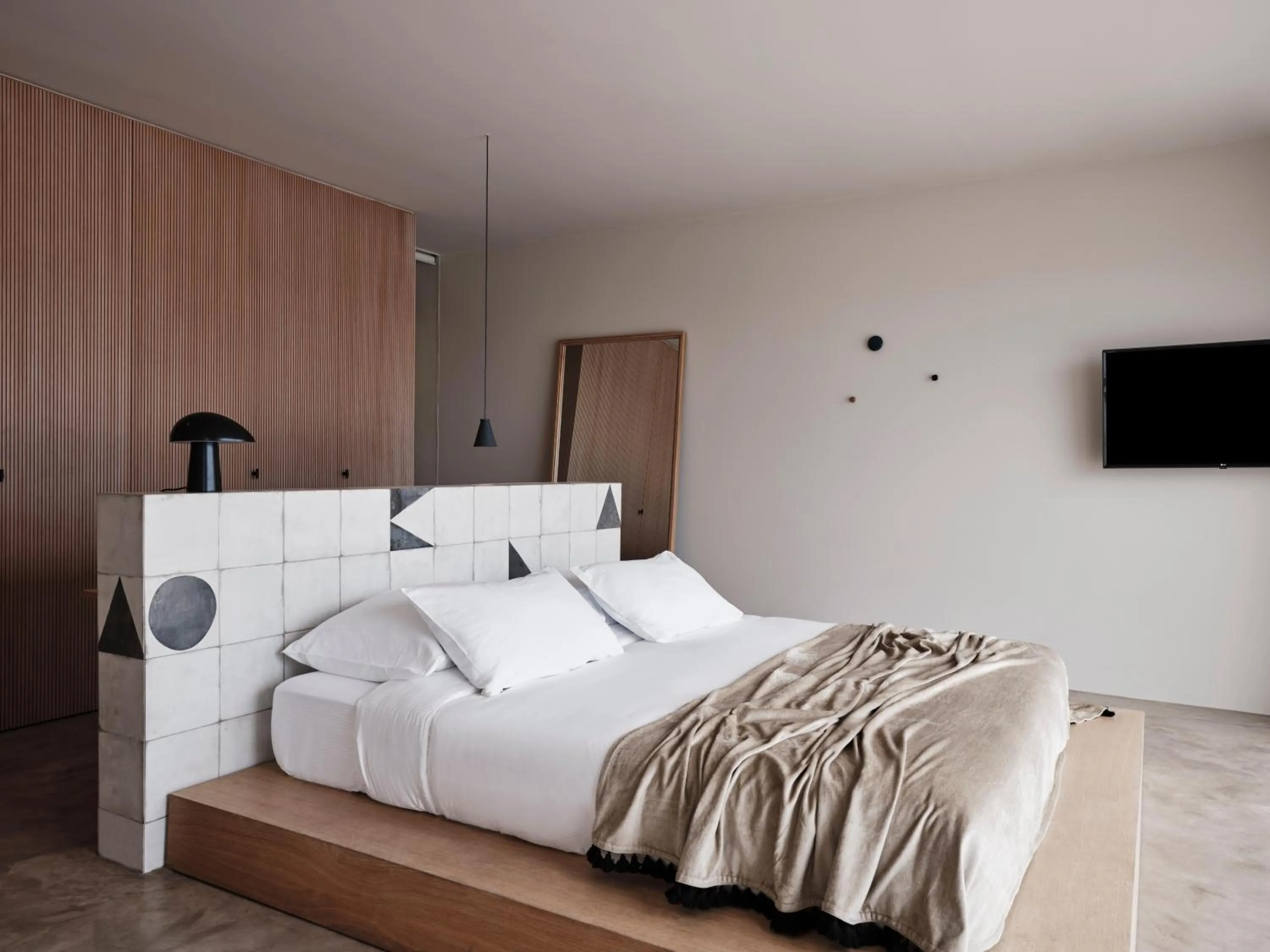 Photo of the whole room, Bed in Andronis Arcadia Hotel