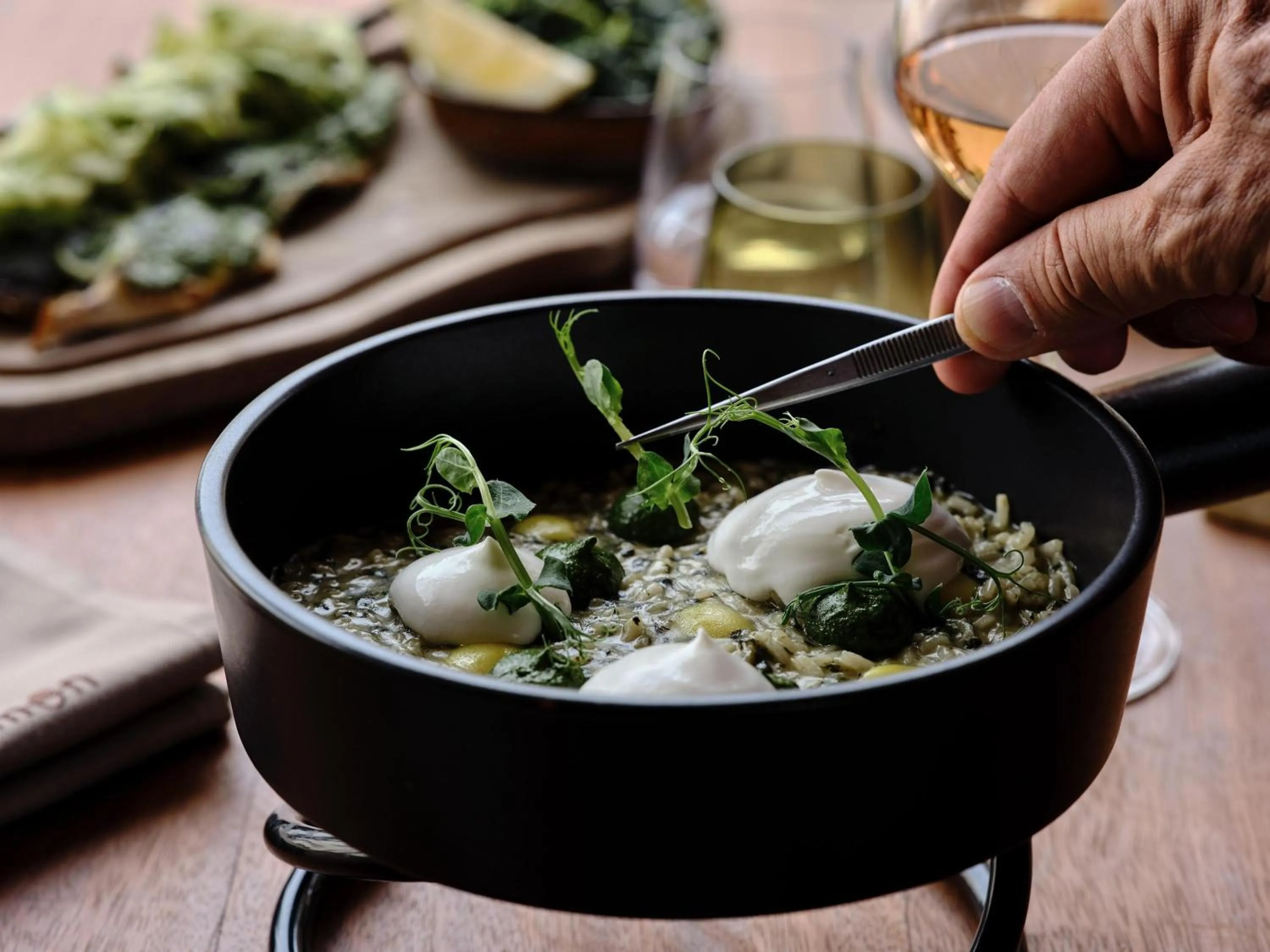 Restaurant/places to eat in Andronis Arcadia Hotel