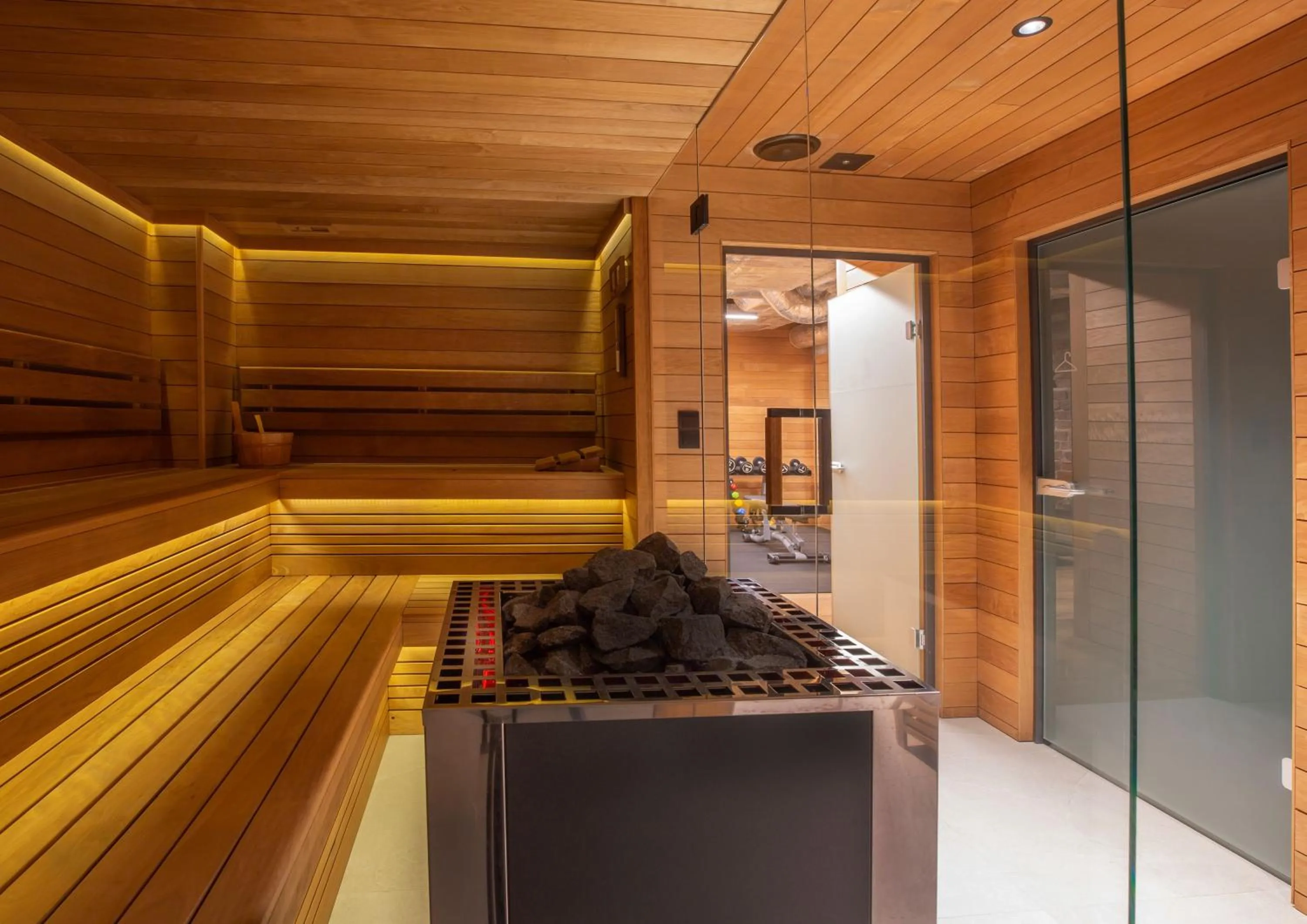 Sauna in Hotel 1231