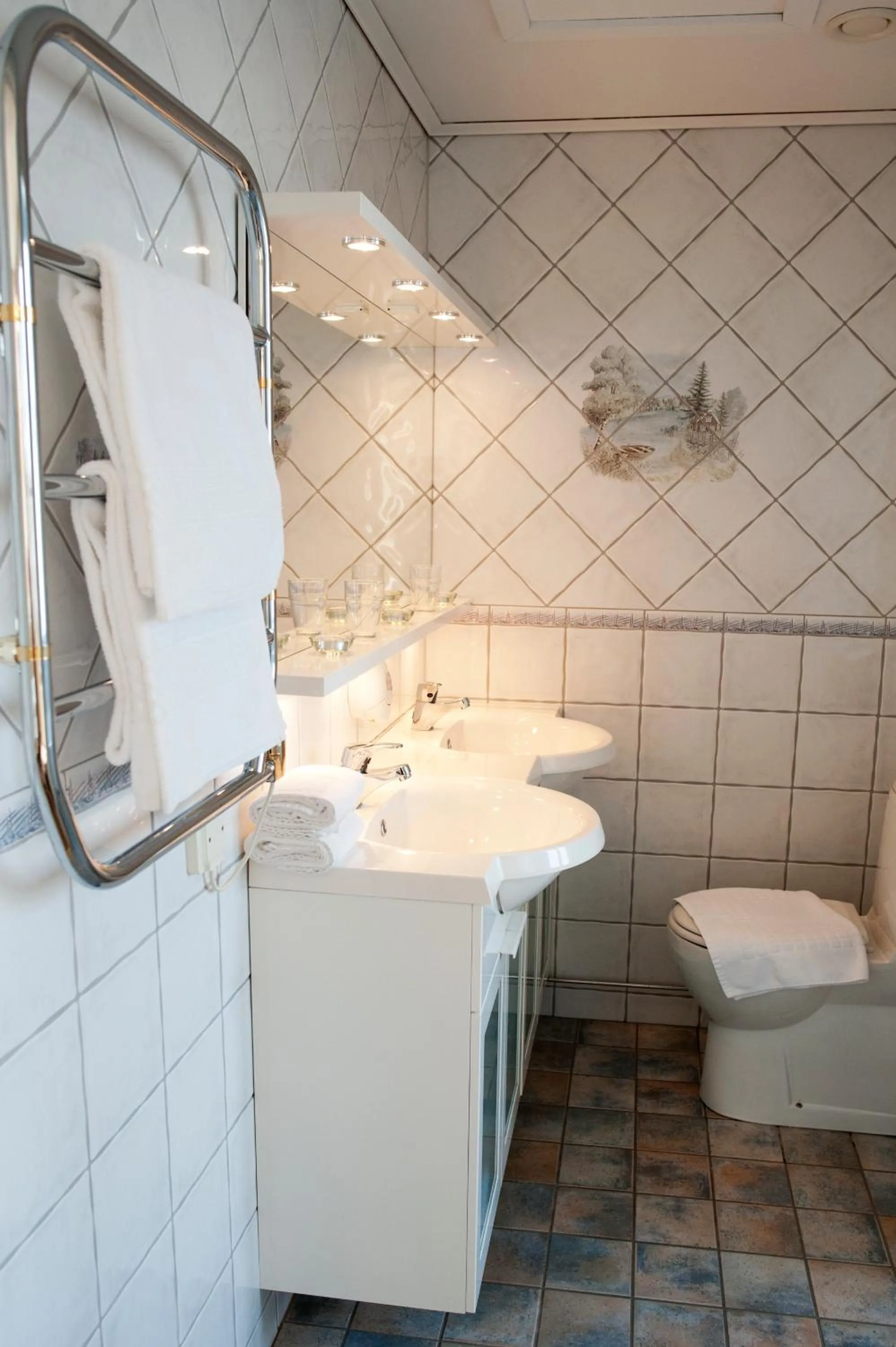 Bathroom in Reftele Wardshus