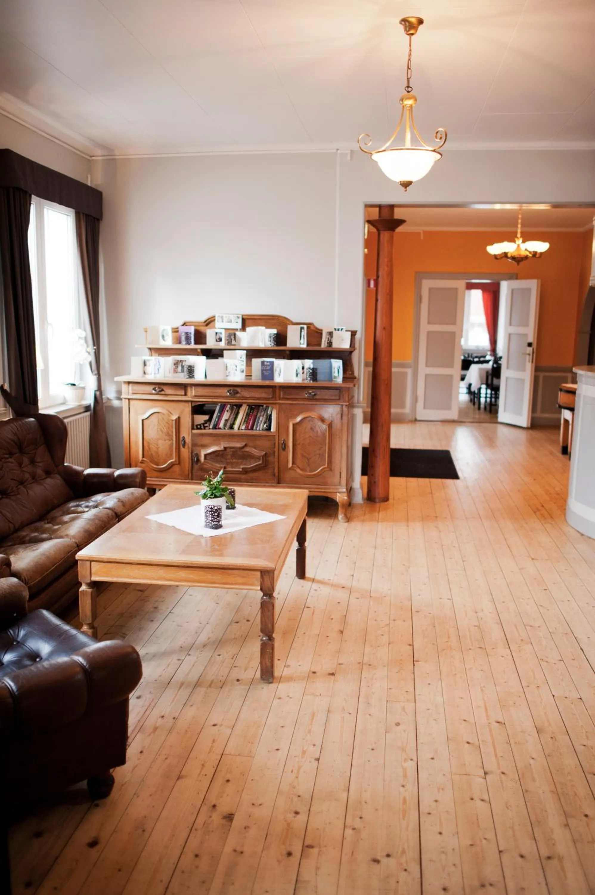 Lobby or reception in Reftele Wardshus