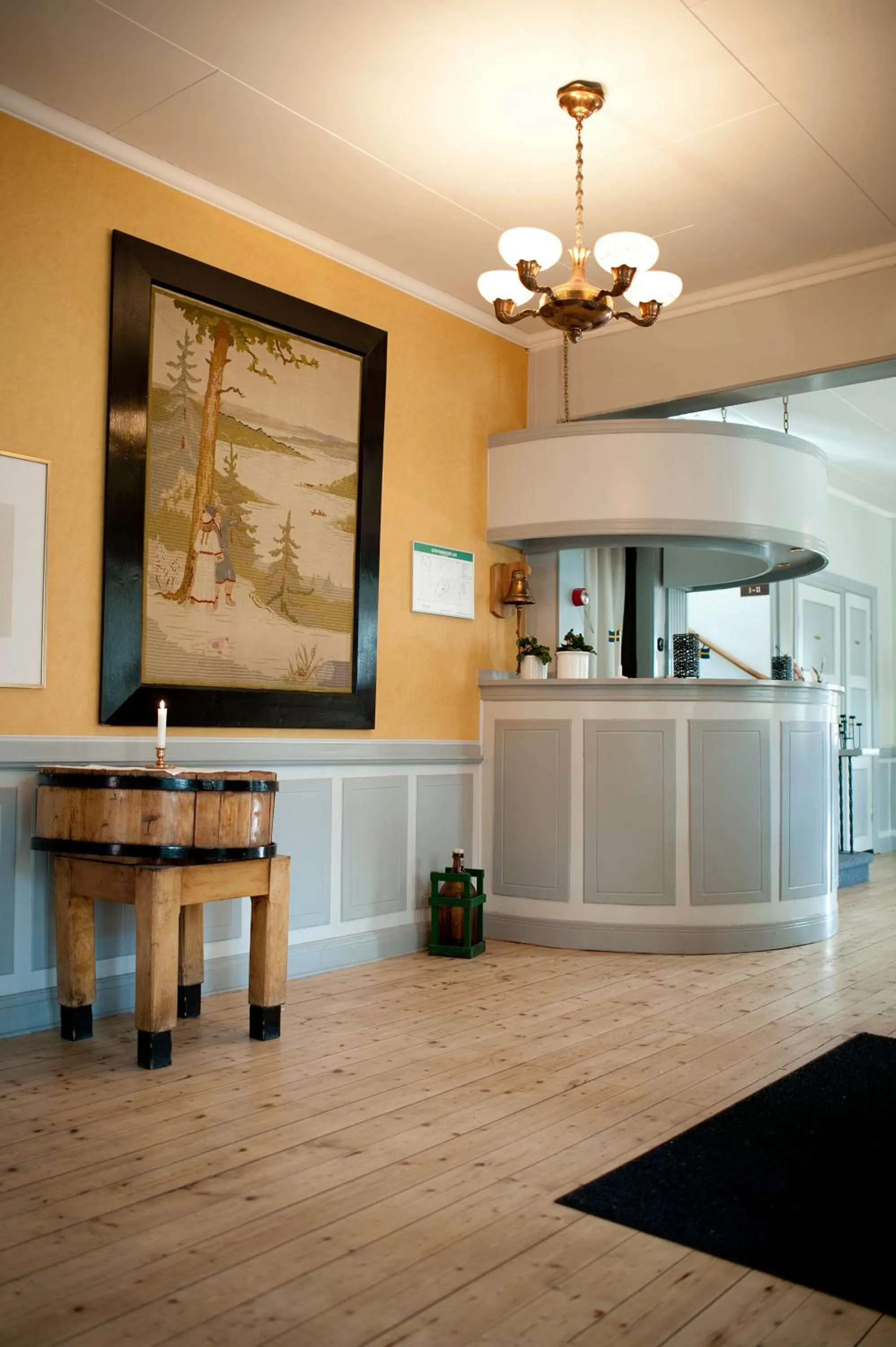 Lobby or reception in Reftele Wardshus