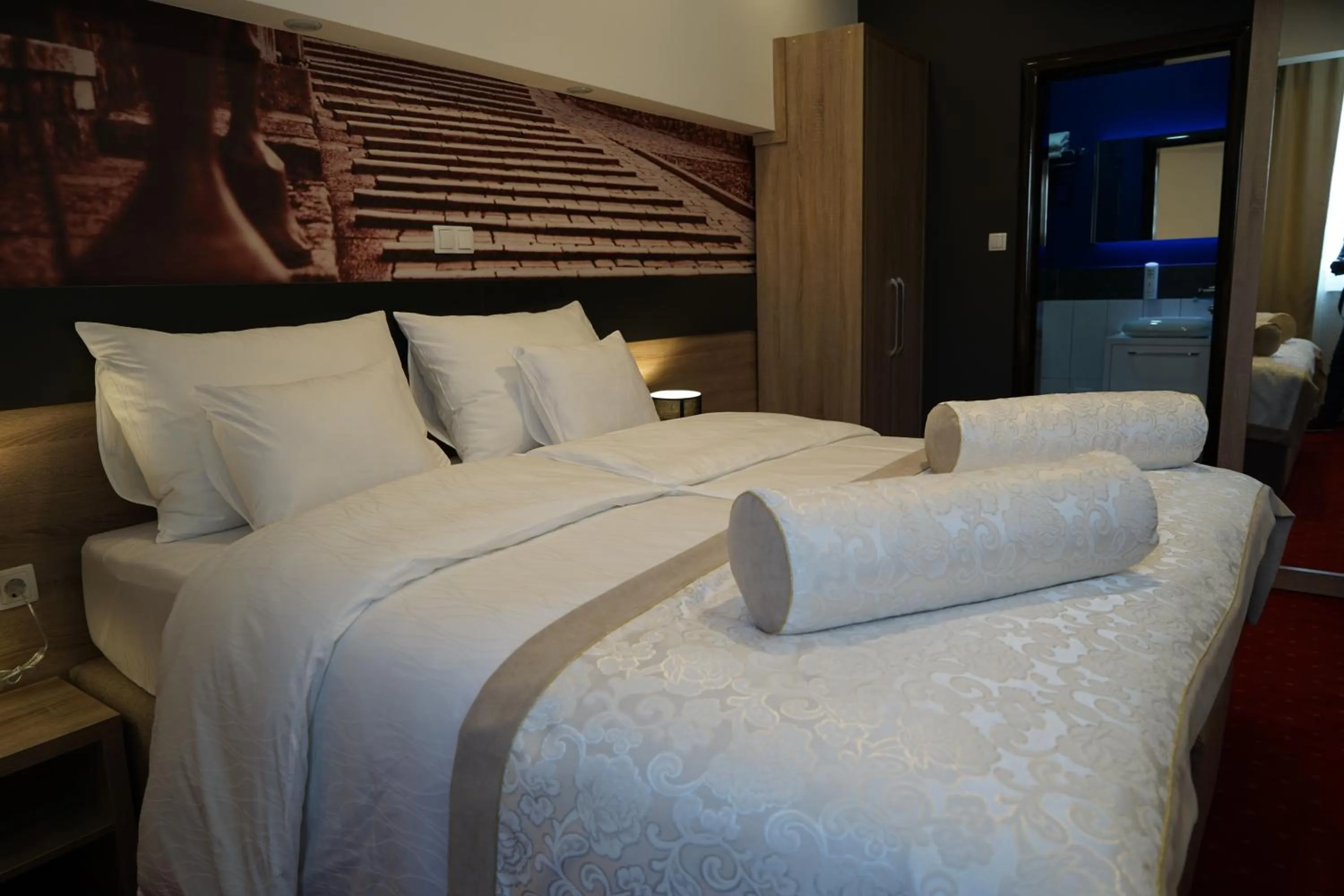 Bed in Hotel Hercegovina