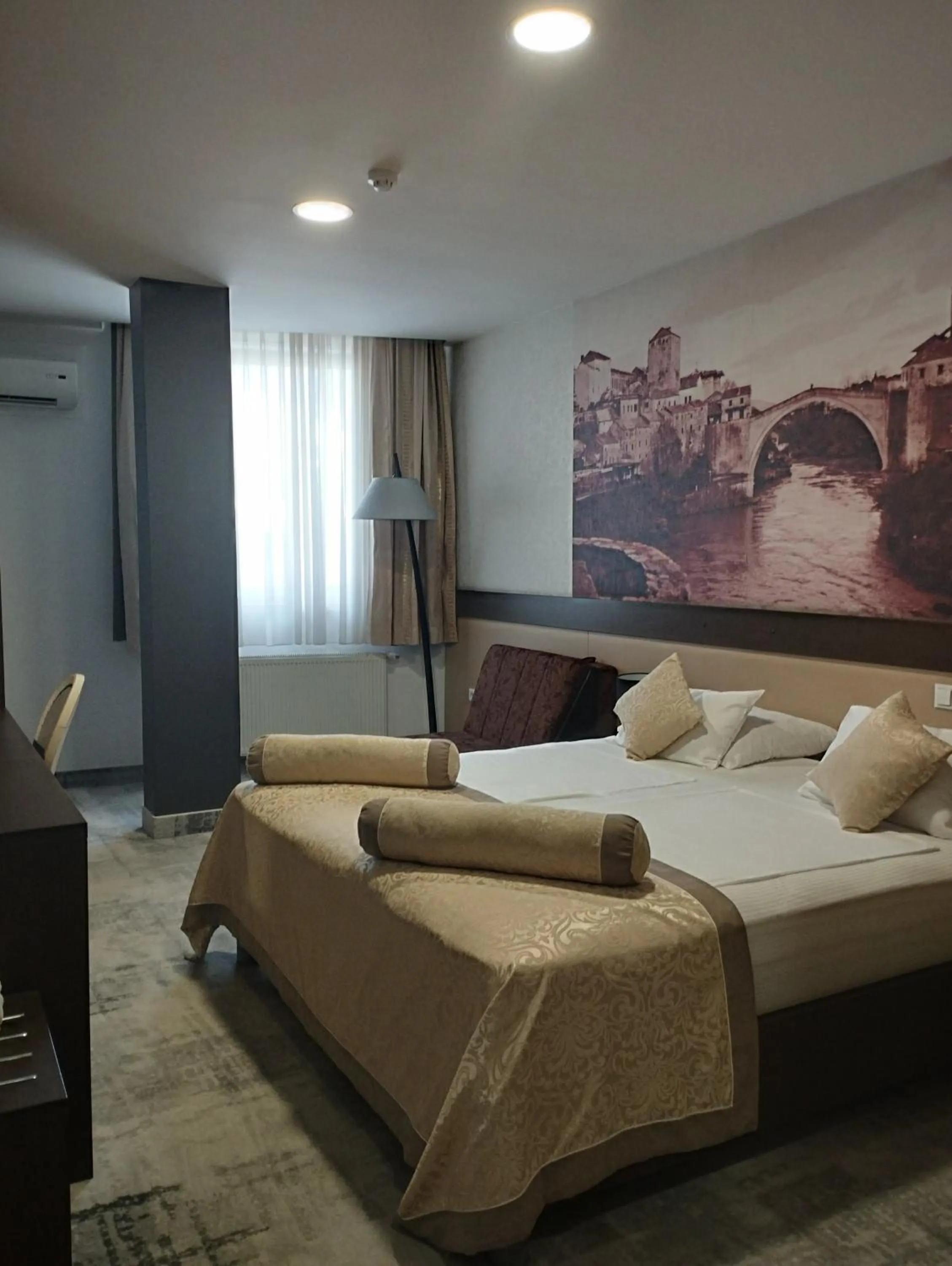 Bed in Hotel Hercegovina