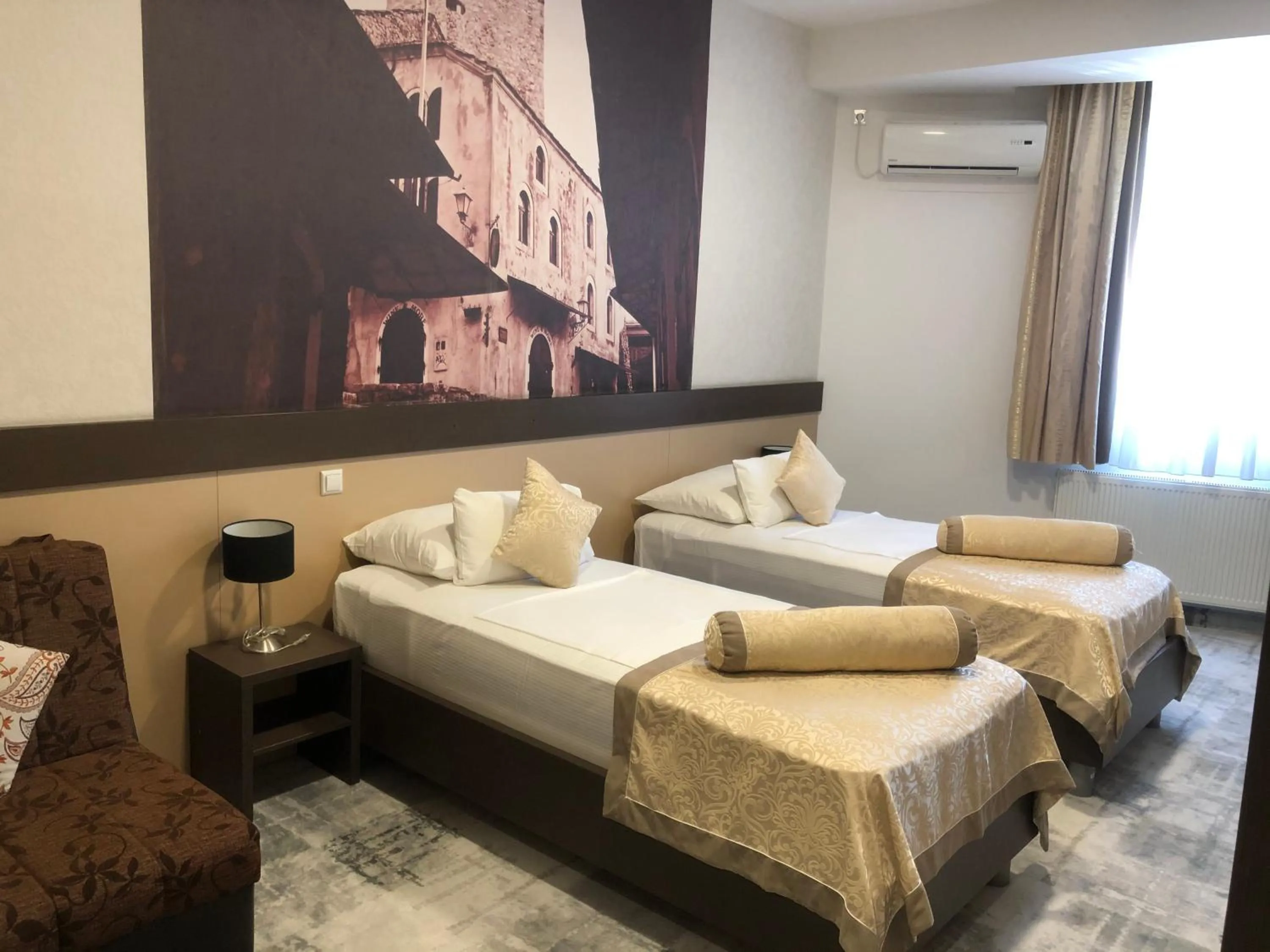 Bed in Hotel Hercegovina