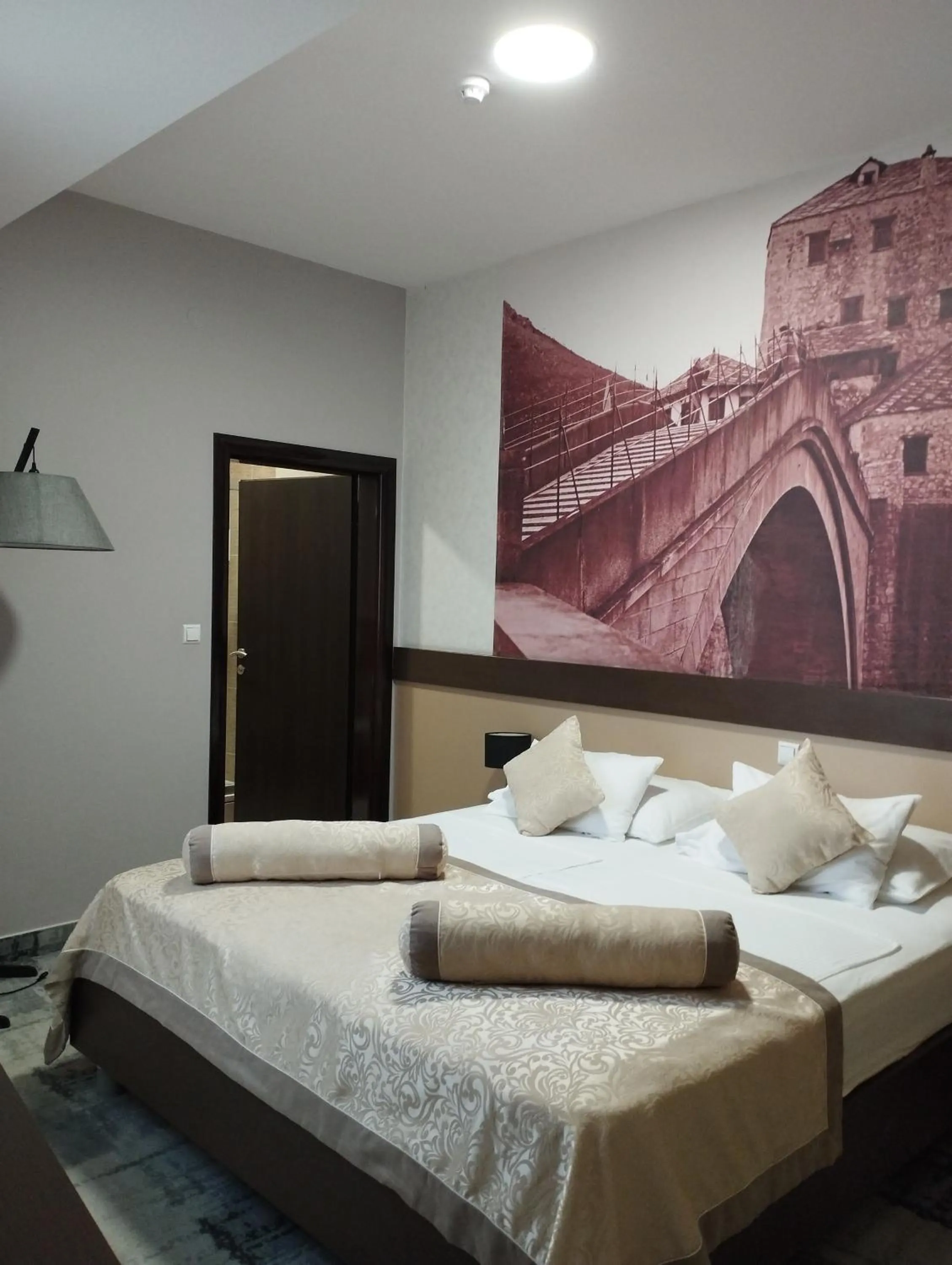 Bed in Hotel Hercegovina