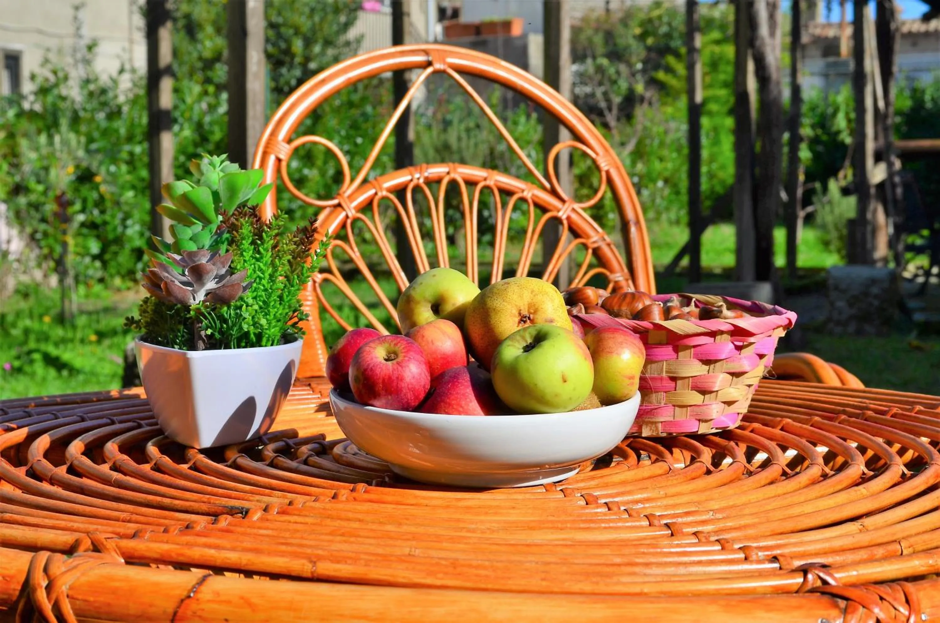 Decorative detail in Il giardino di Elena