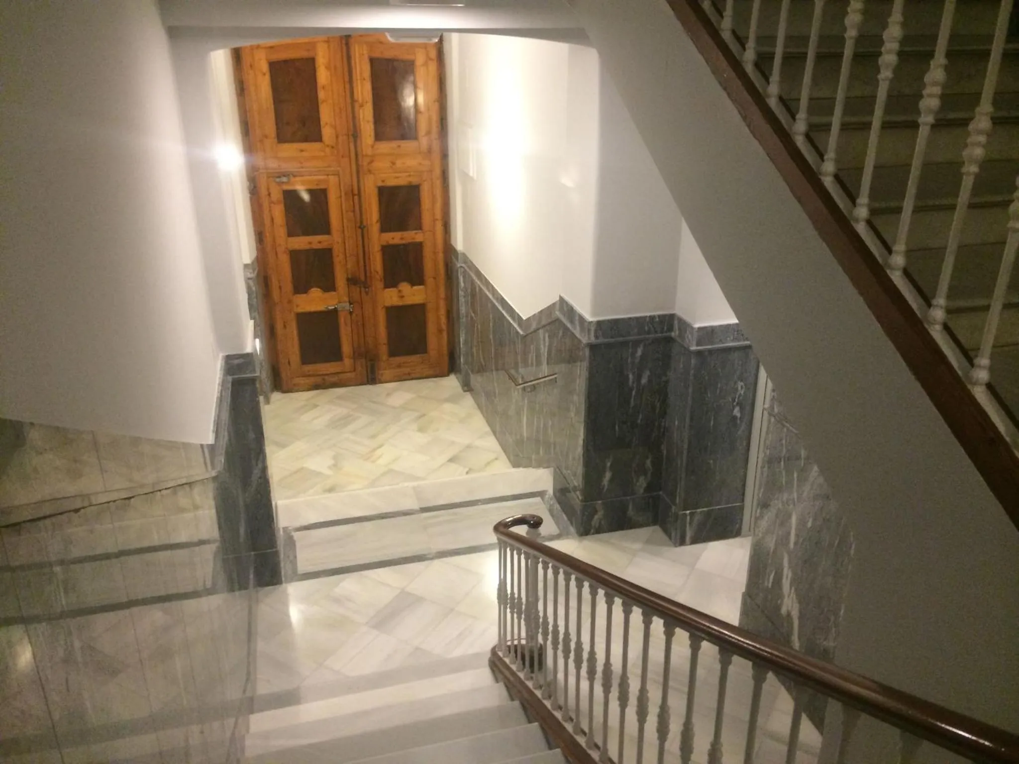 Facade/entrance in Hostal Larios