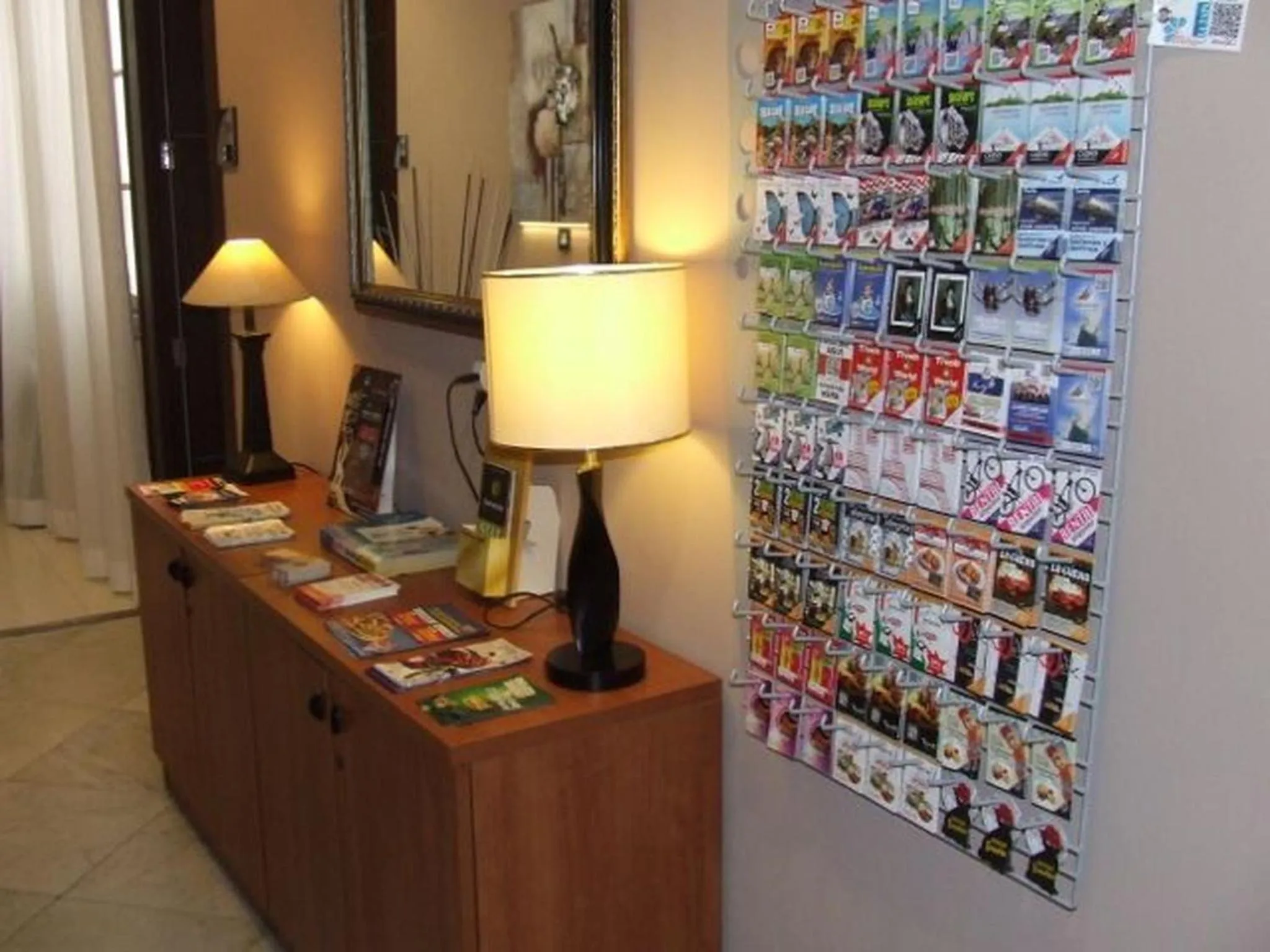 Lobby or reception in Hostal Larios