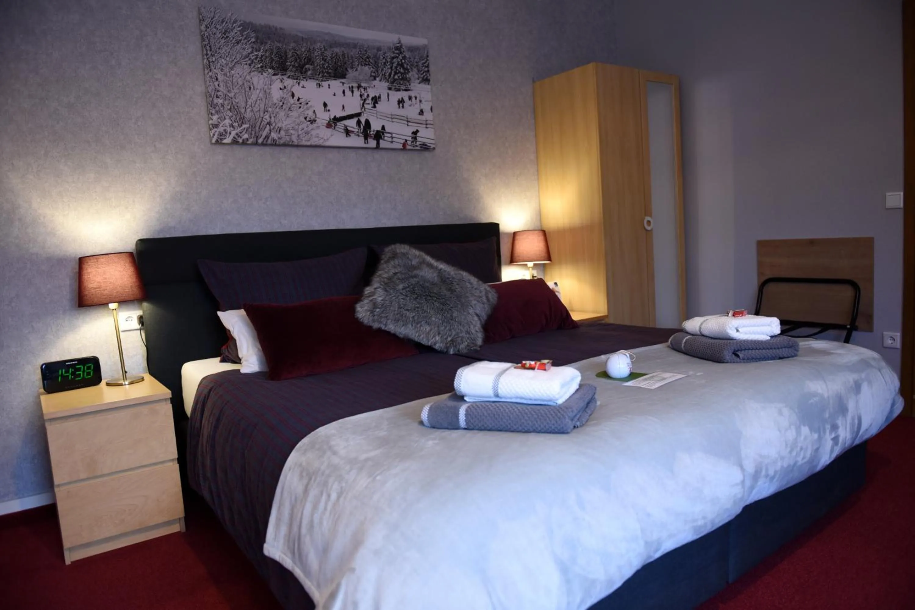 Bed in Hotel Wappenhof