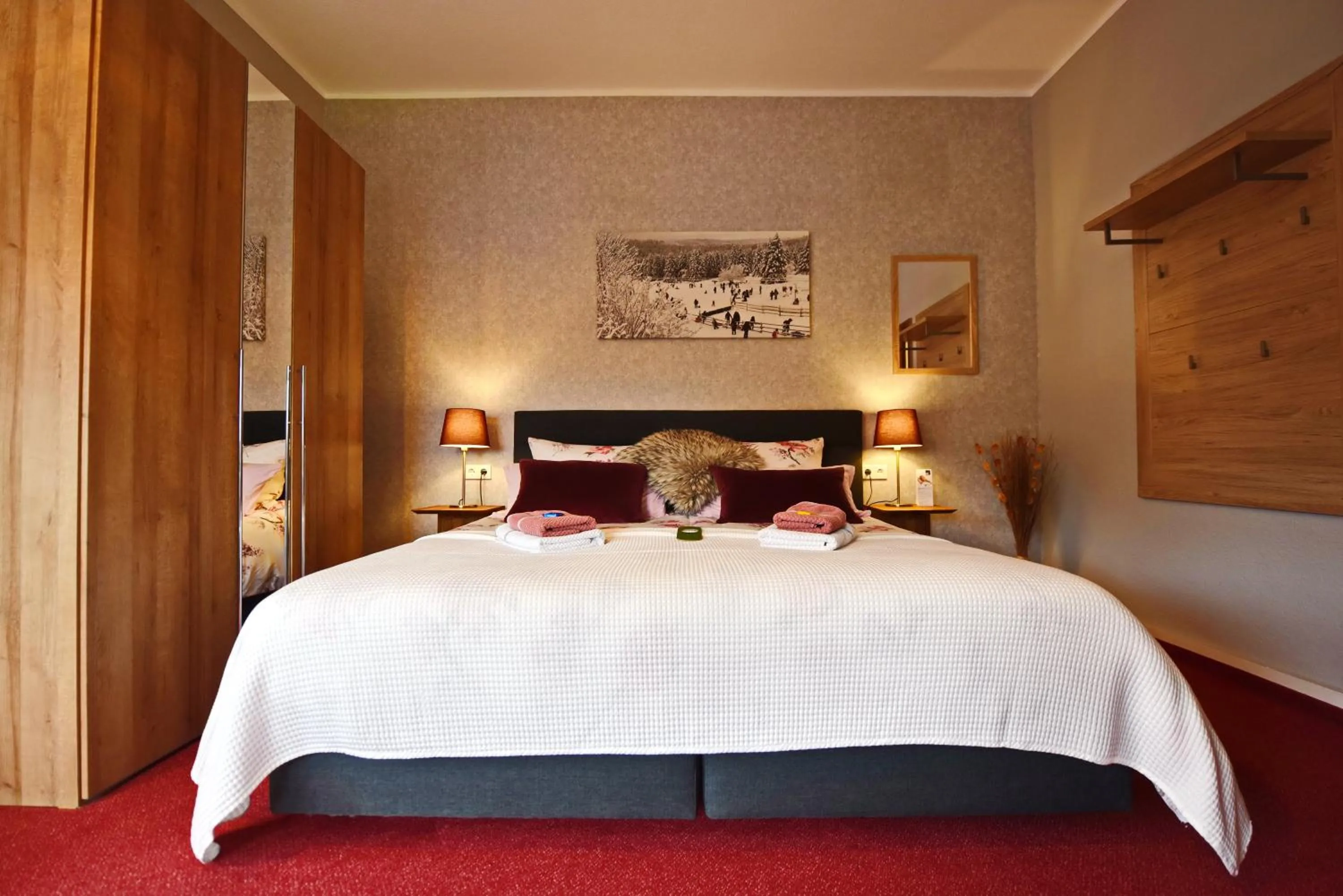 Bed in Hotel Wappenhof