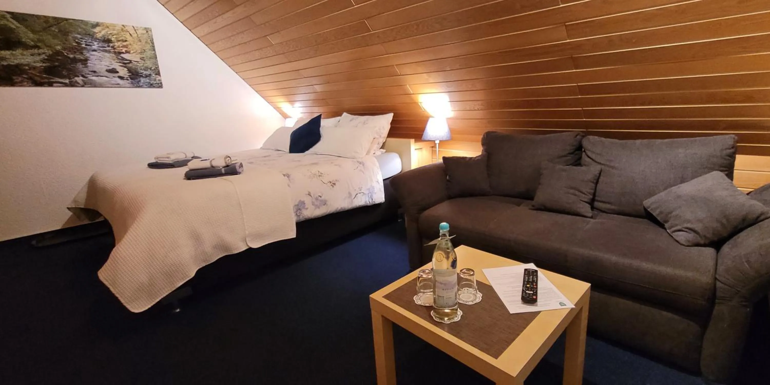 Bedroom, Bed in Hotel Wappenhof