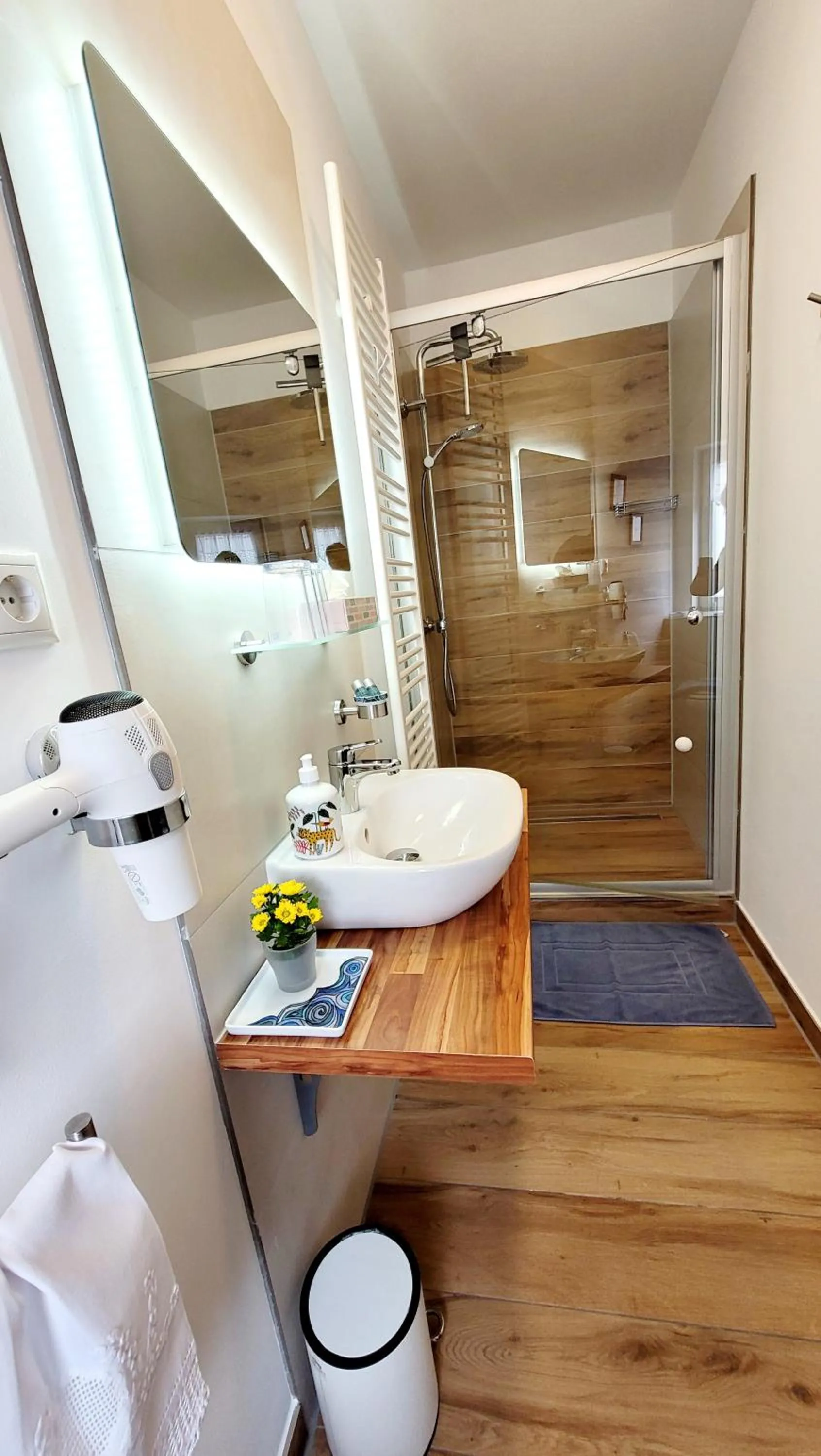 Bathroom in Hotel Wappenhof