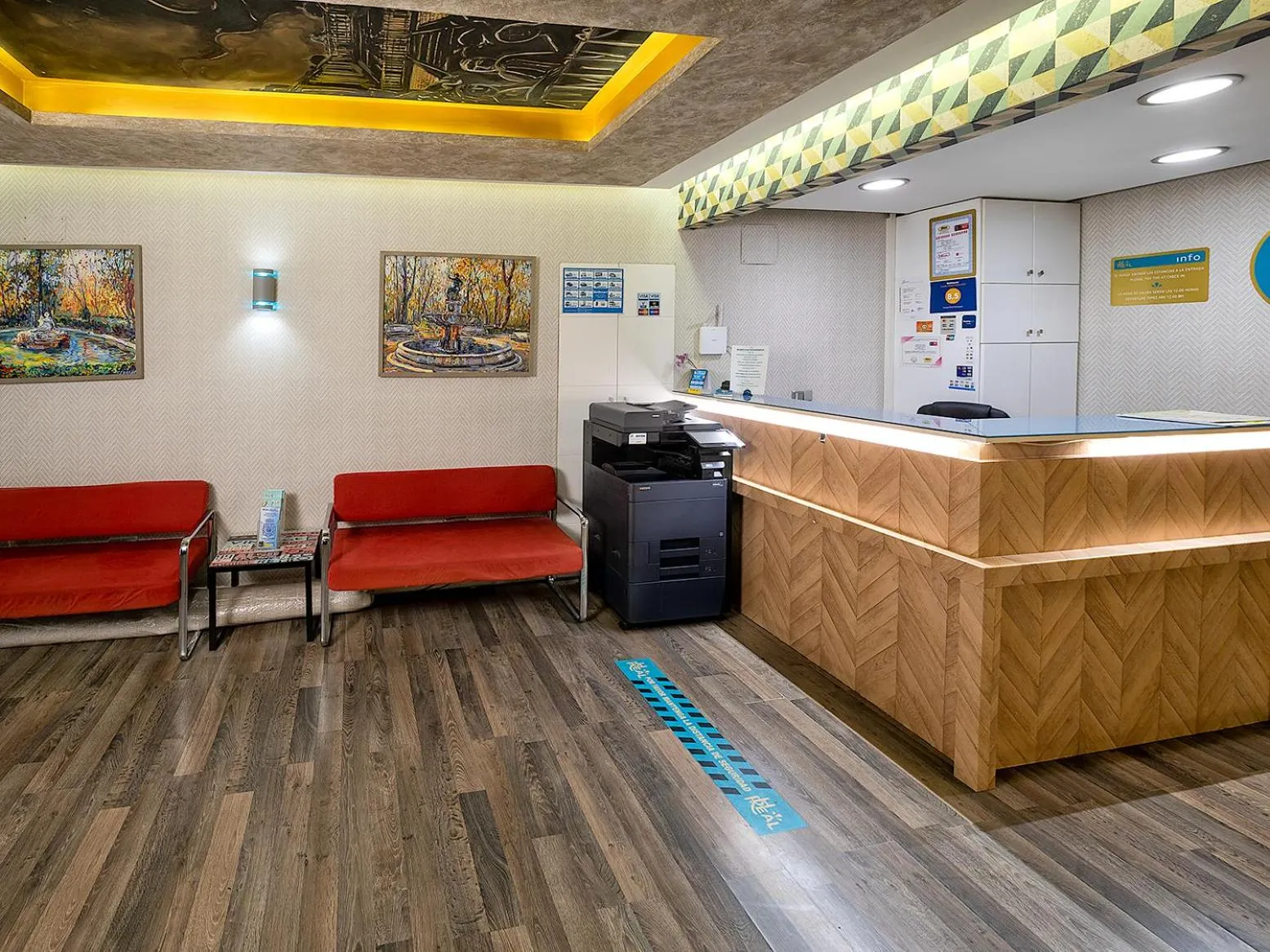 Lobby or reception in Hostal Real Aranjuez