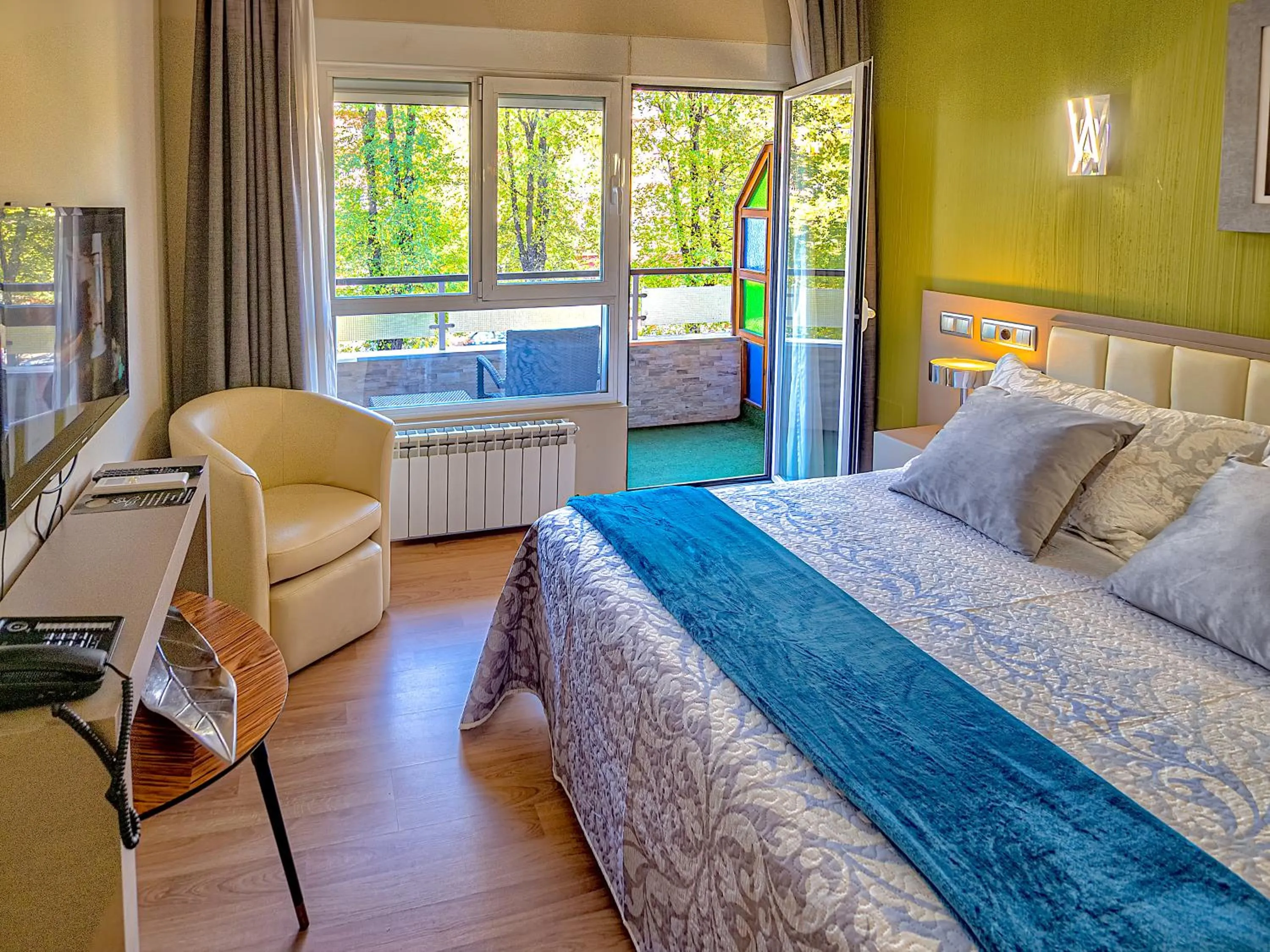 Bed in Hostal Real Aranjuez