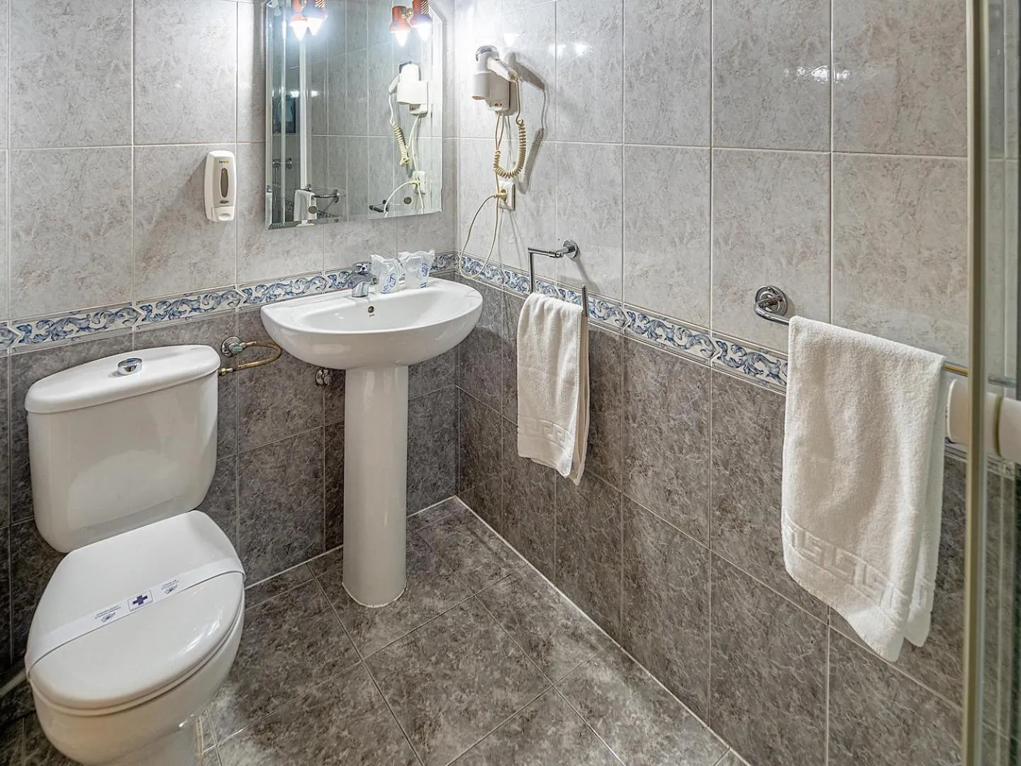 Toilet in Hostal Real Aranjuez